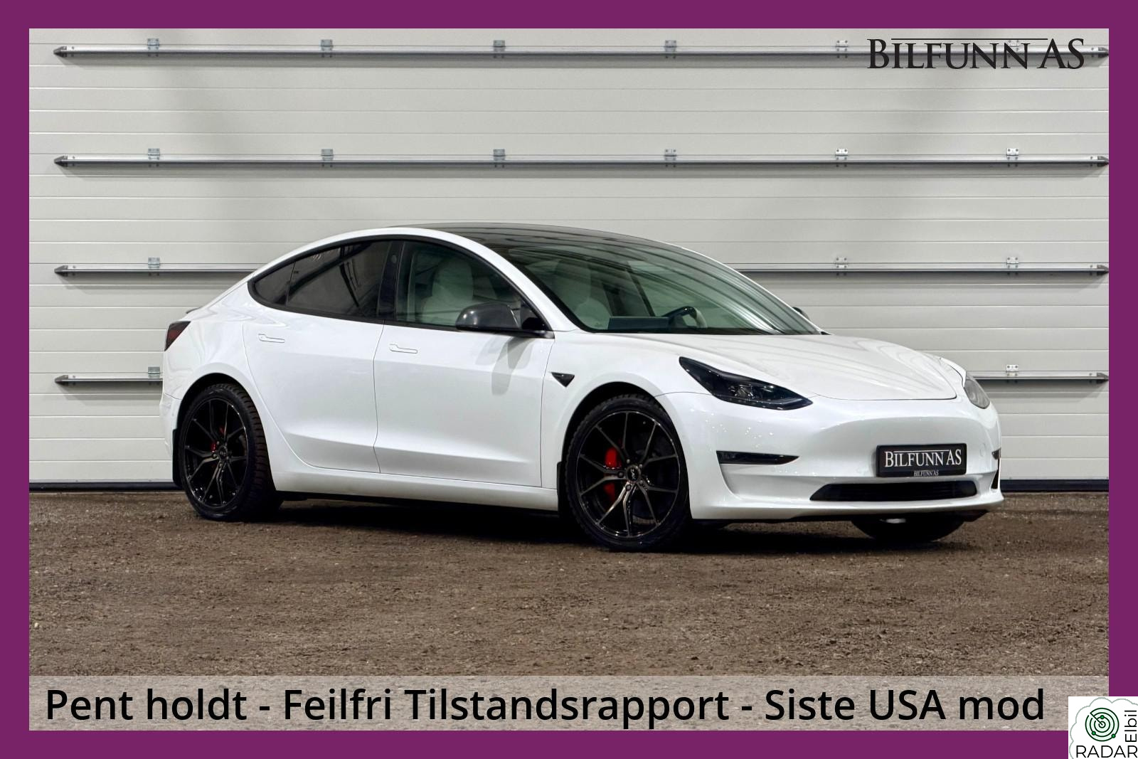 TESLA Model 3 Performance, Juni 2021, Matrix, ACC, Perlemor