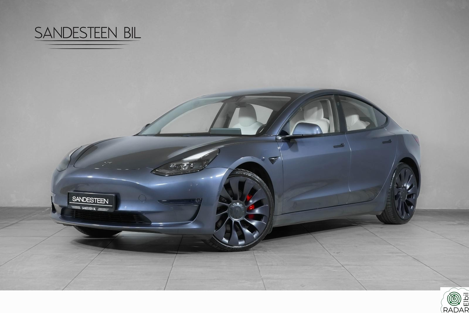 TESLA Model 3 PERFORMANCE/SKINN/AUTOPILOT/PANORAMA TAK/VINTERPAKKE