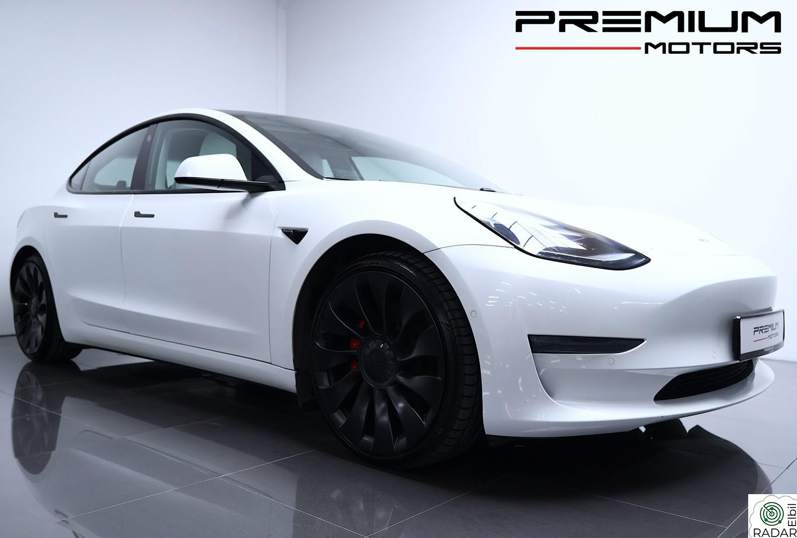 TESLA Model 3 Performance AWD Facelift,Varmepumpe,Uberturbine