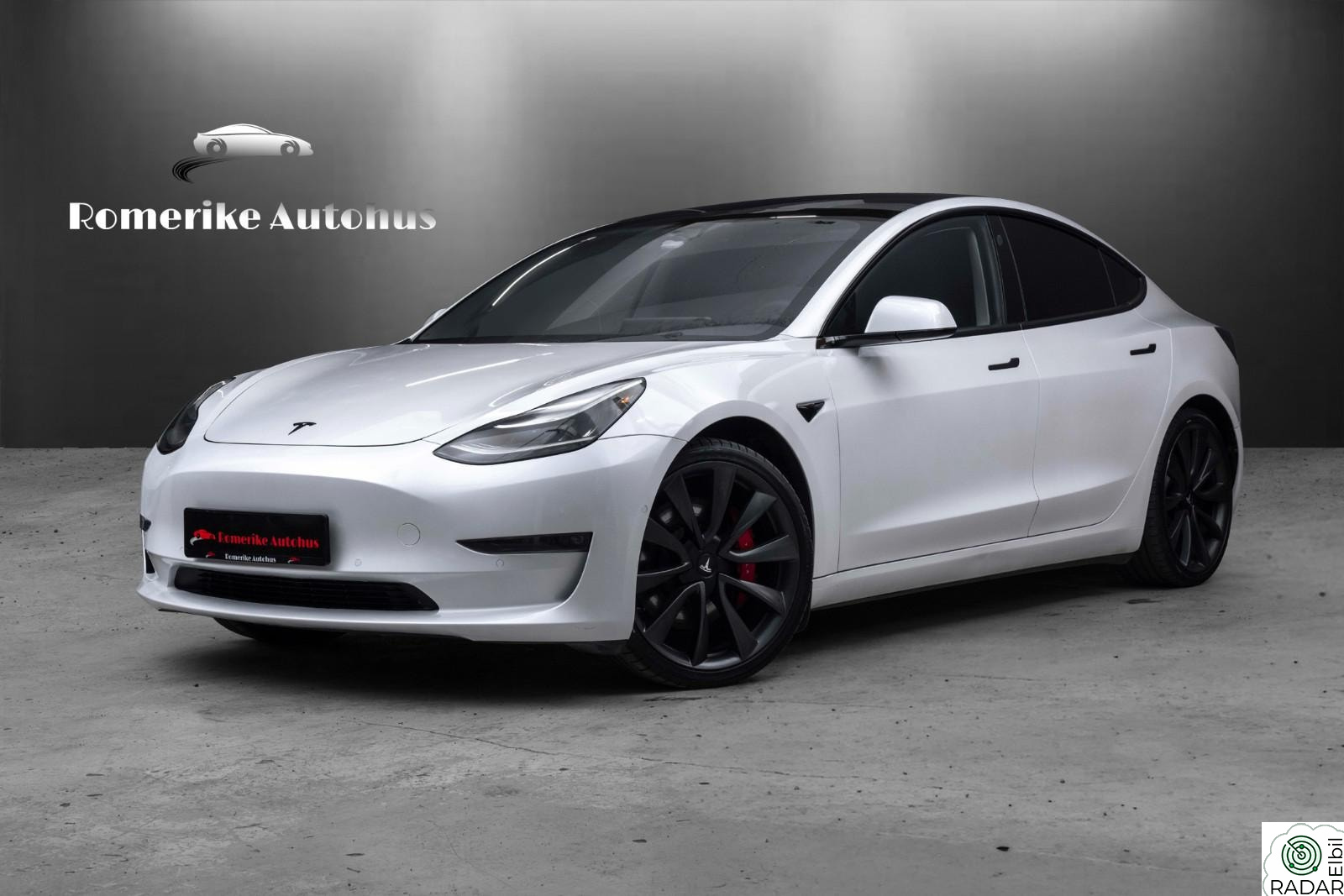 TESLA Model 3 Performance AWD // UltraHiFi, TrackMode, PremiumLyd+++
