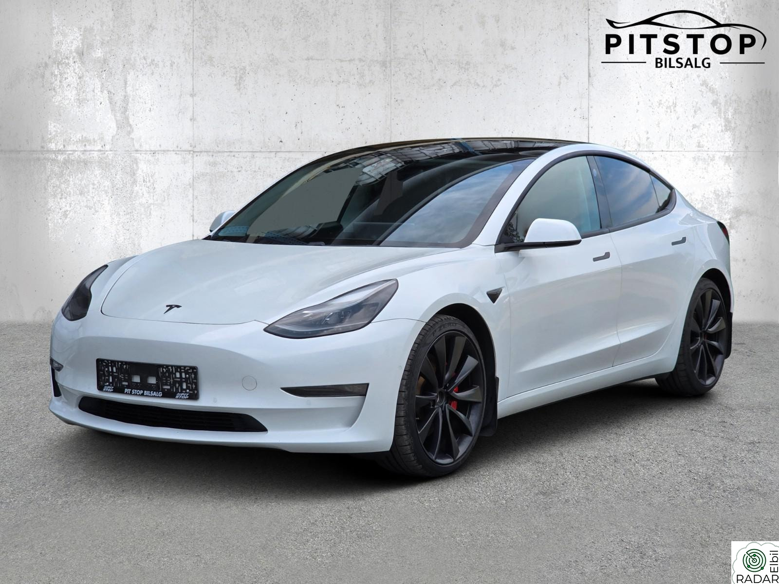 TESLA Model 3 Performance Varmepumpe AP HW3 Premium Euok 07/28