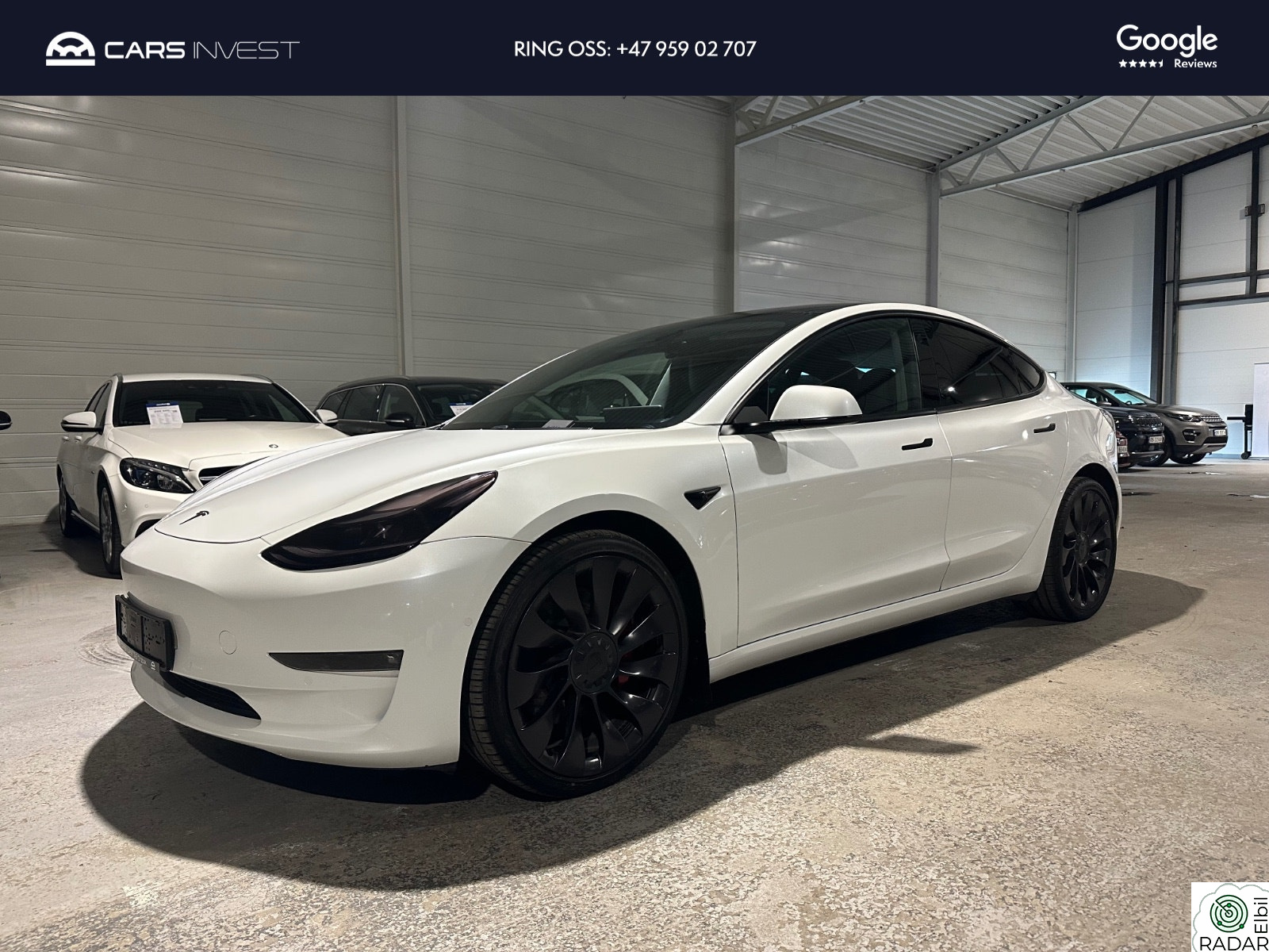 TESLA Model 3 Performance 4x4 Defuser|Varmepumpe|Skinn|Netflix|20