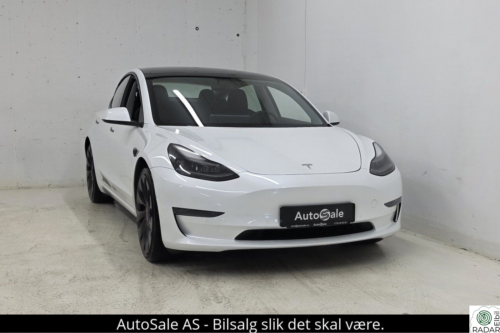 TESLA Model 3 Performance AWD/Premium/AP/Hifi/Vinterpakke/20+20