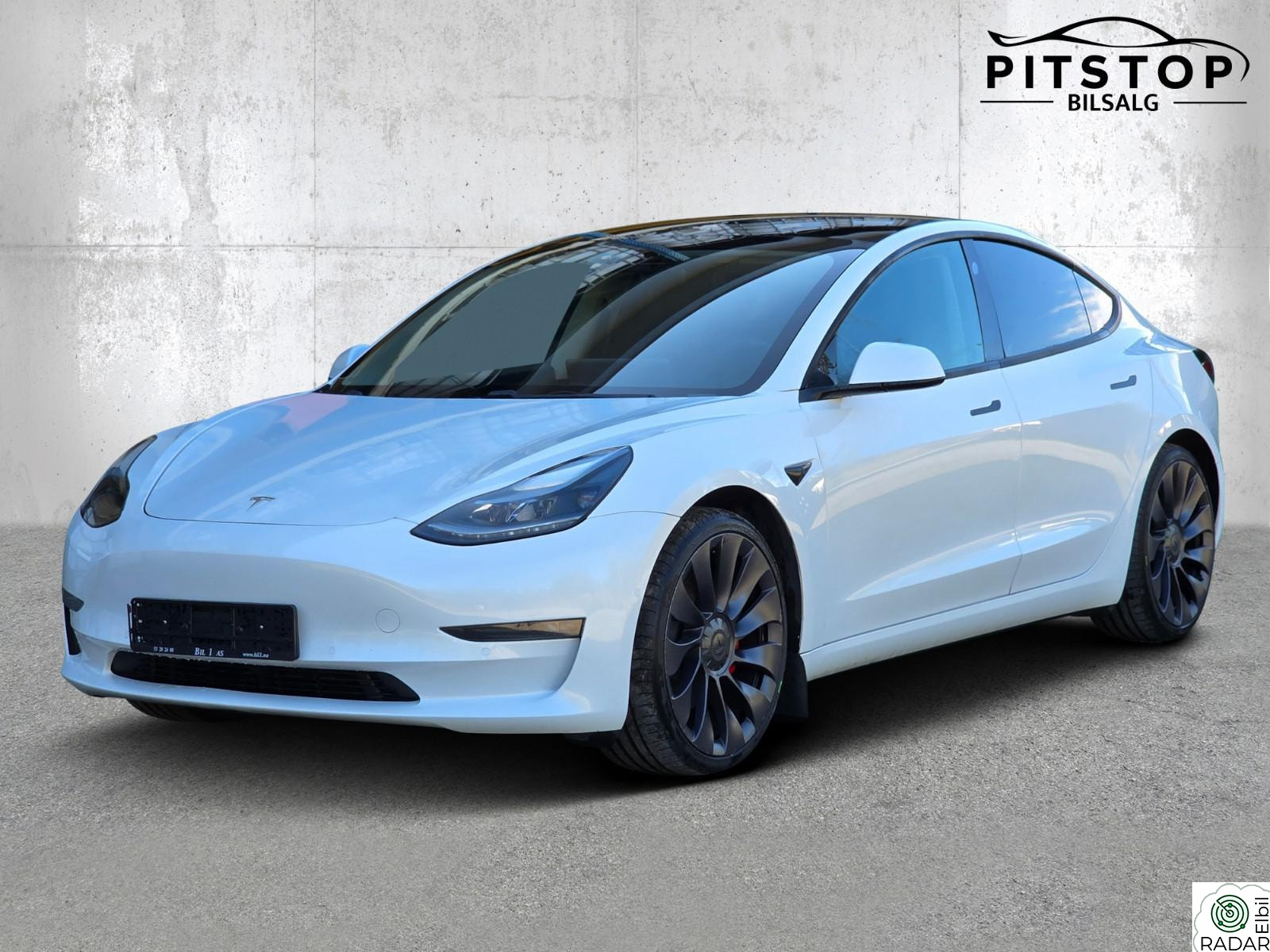 TESLA Model 3 Performance 567km Varmepumpe AP HW3 Premium Euok 09/28