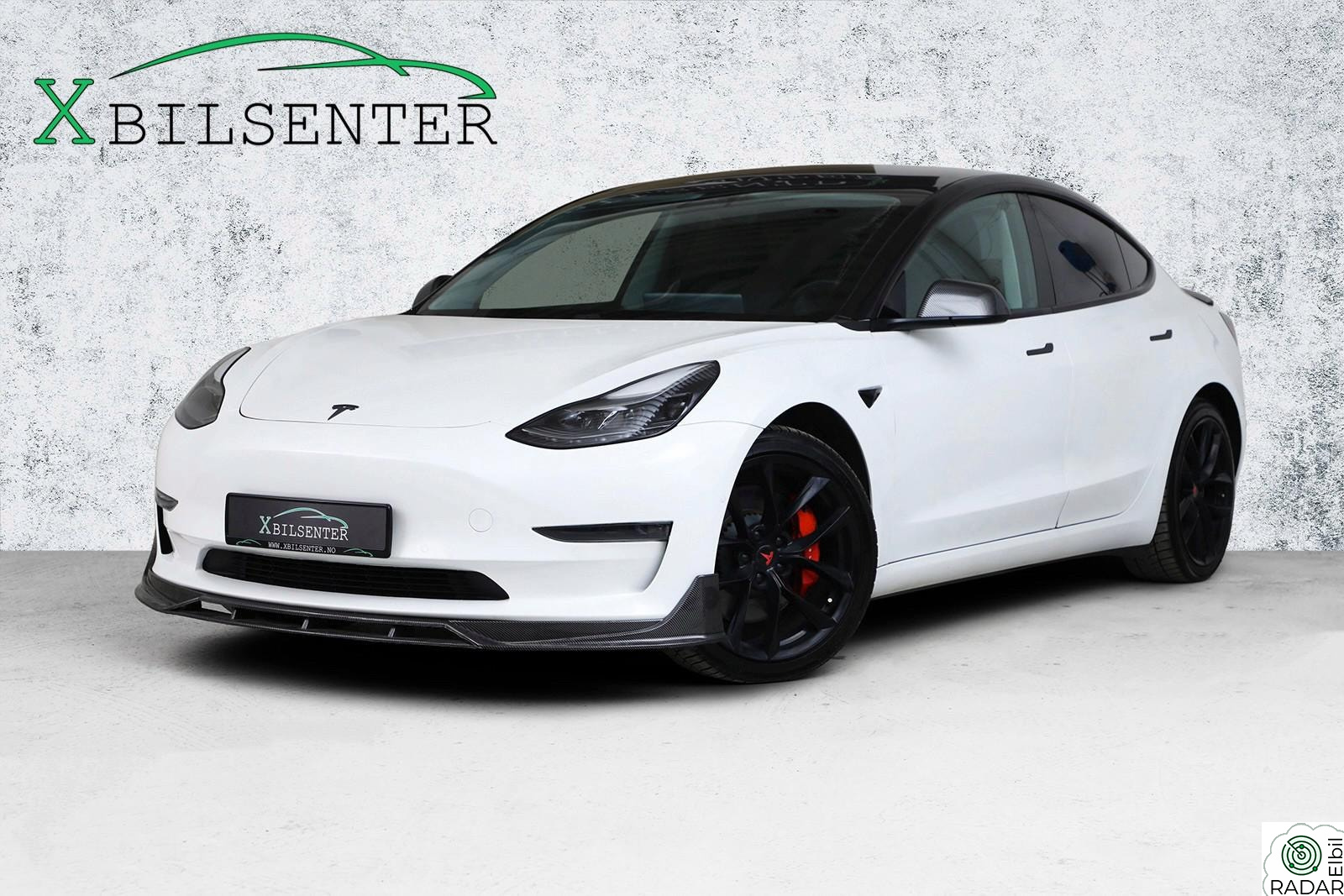 TESLA Model 3 Performance AWD // AP3 PREMIUM MCU2 VINTER V.PUMPE LYD+