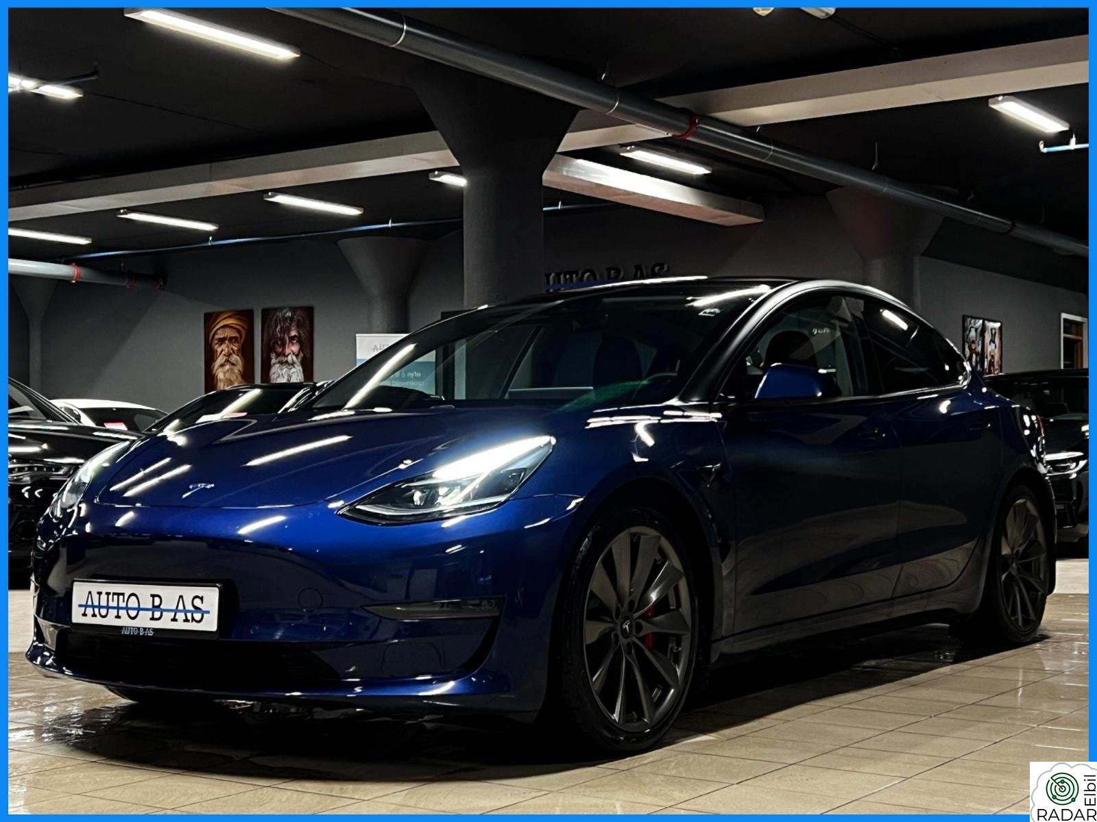 TESLA Model 3 PERFORMANCE / AWD / Facelift / Varmepumpe