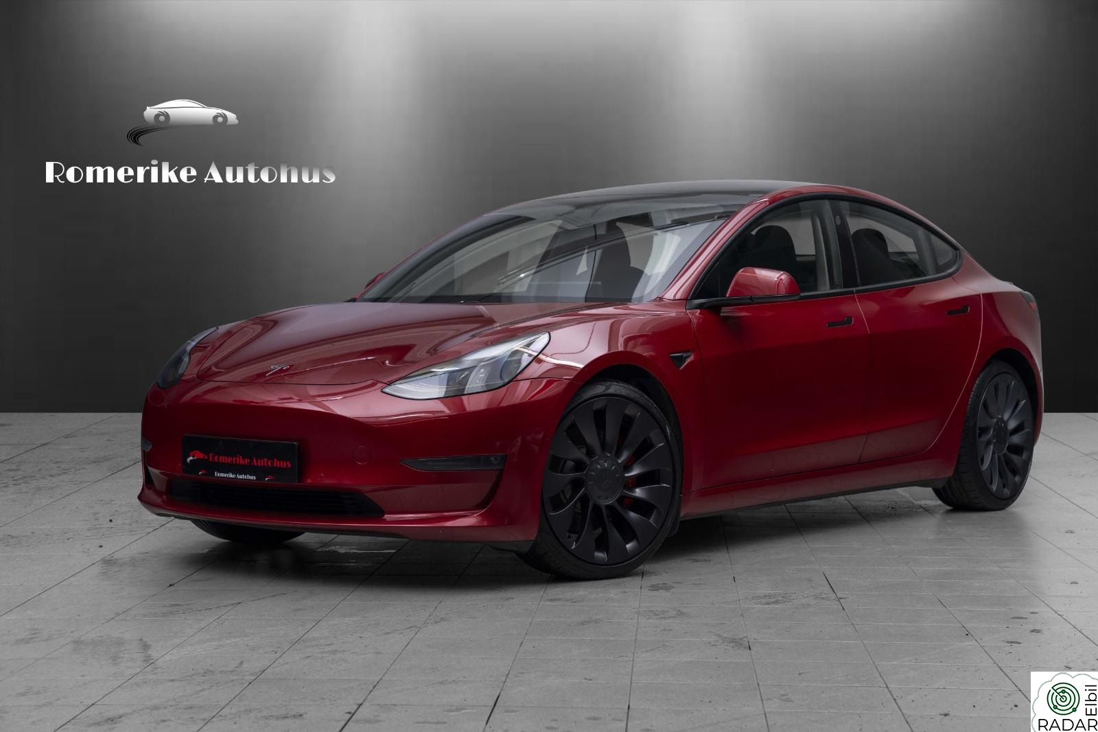 TESLA Model 3 PERFORMANCE AWD // TrackMode, PremiumLyd, 20" Uber+++