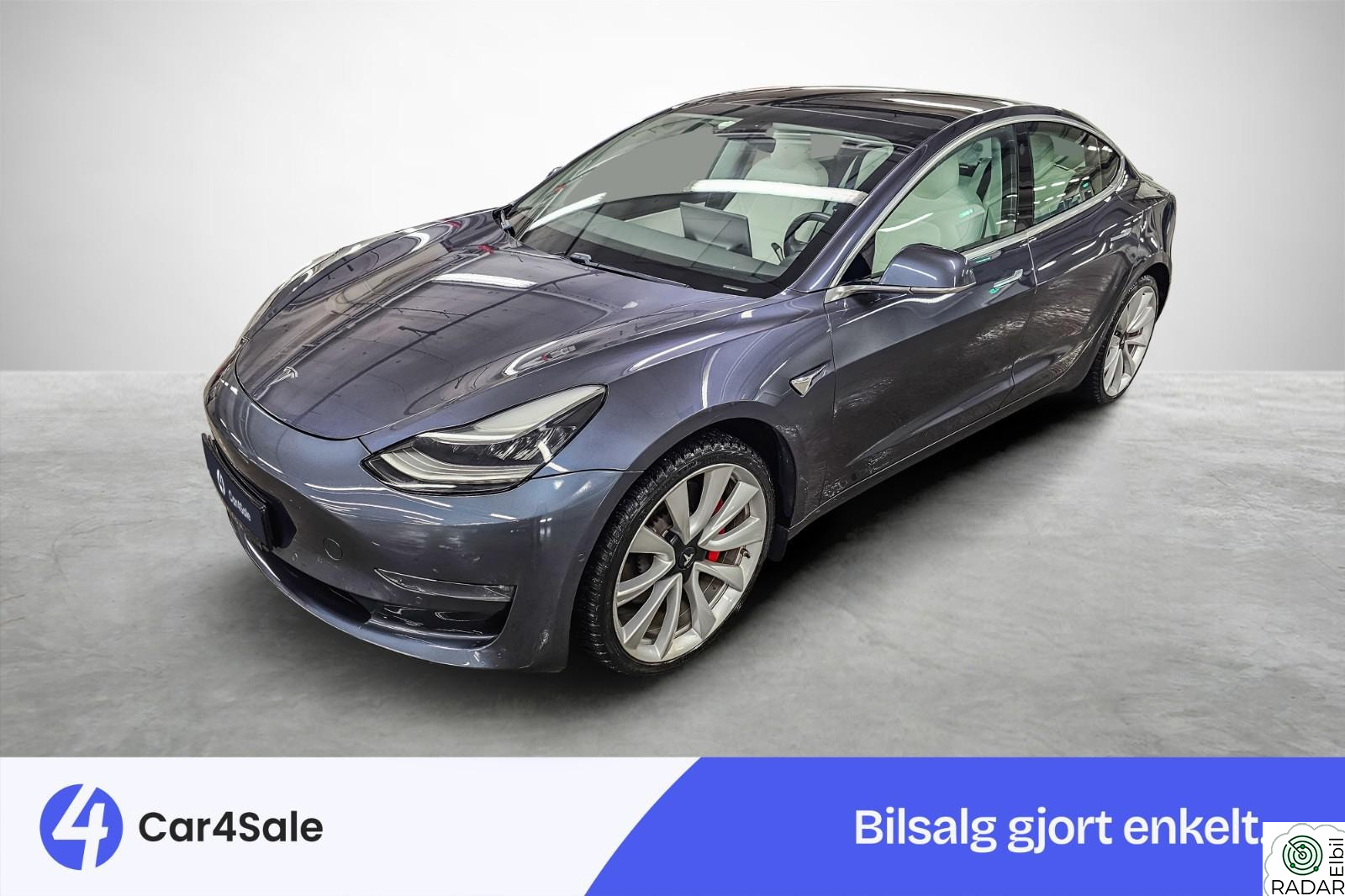 TESLA Model 3 Performance AWD 530km/ AP/ Nytt Batteri/ Premium/ EU28
