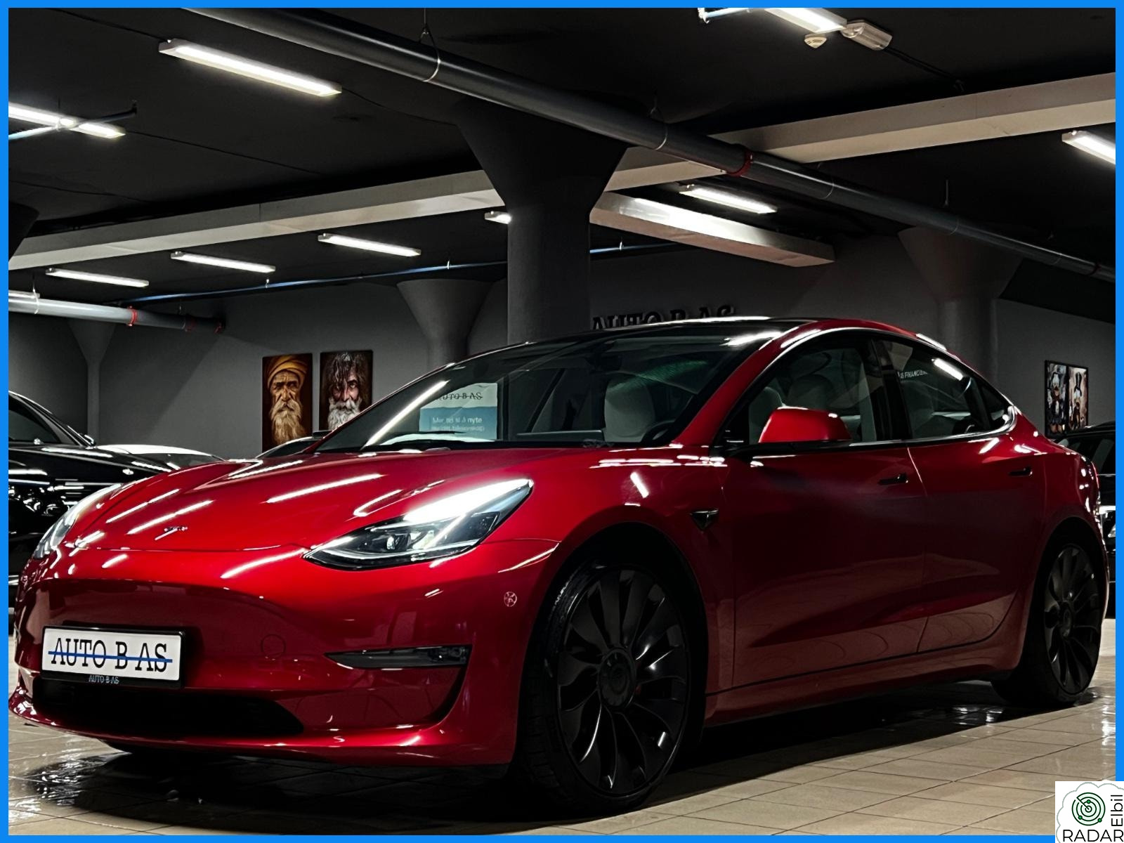 TESLA Model 3 PERFORMANCE / AWD / 1-eier / Facelift / Varmepumpe
