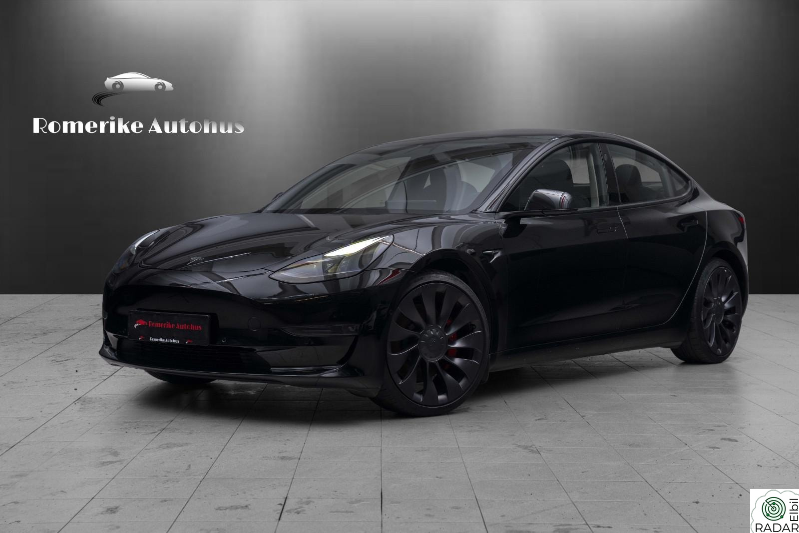 TESLA Model 3 PERFORMANCE AWD // TrackMode, PremiumLyd, 20" Uber+++