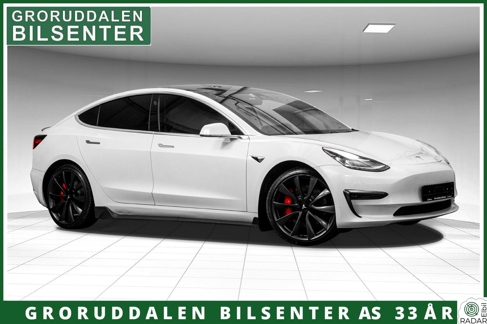 TESLA Model 3 Performance AWD/Carbon/20" S+V/Autopilot/HiFi++RÅTØFF!