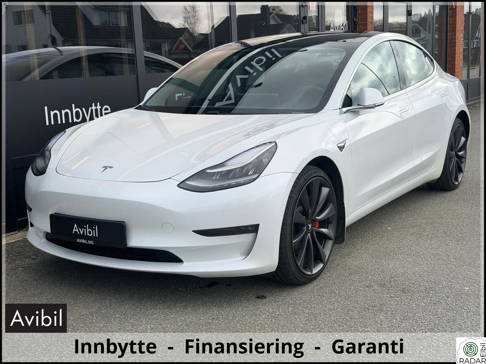 TESLA Model 3 WLTP 530 KM /PERFORMANCE/AWD/360CAM/PANO/NY EU
