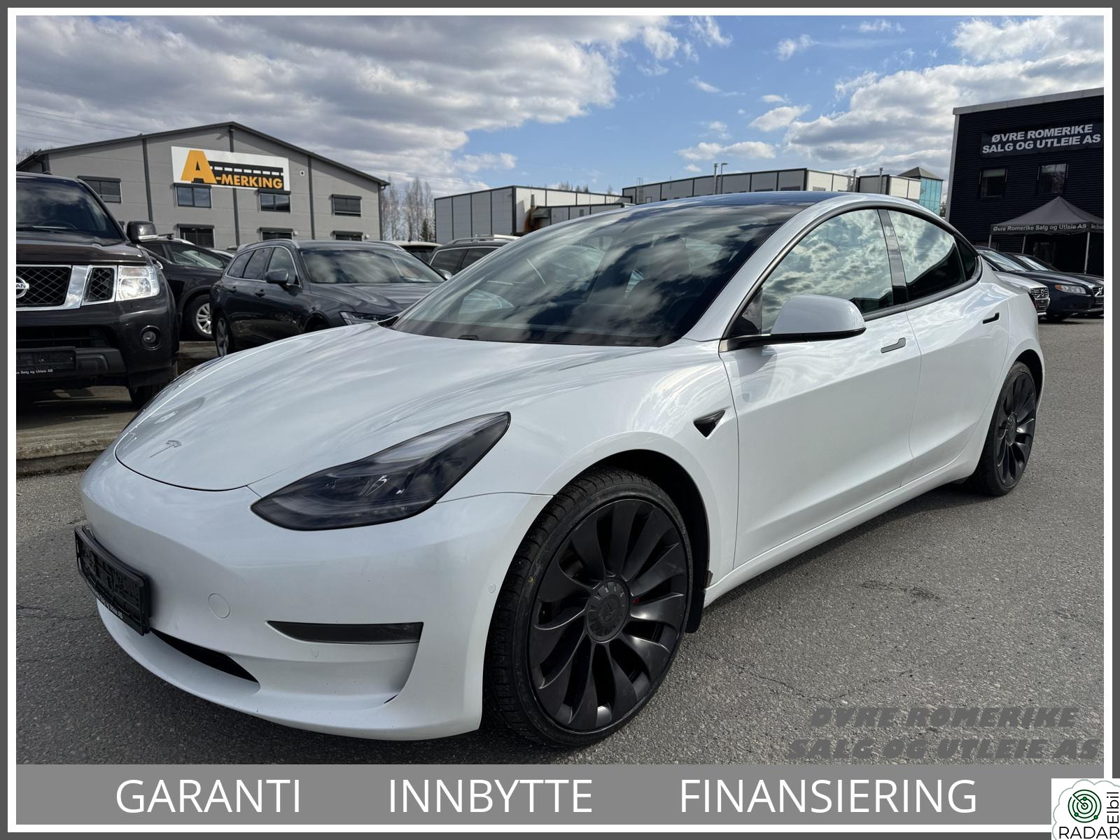 TESLA Model 3 Performance 513Hk Long range AWD/NY-EU JULI 2028