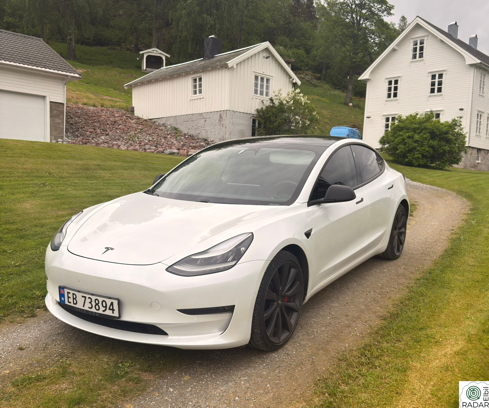 TESLA Model 3 Performance // Nytt HV Batteri! //Lav km!
