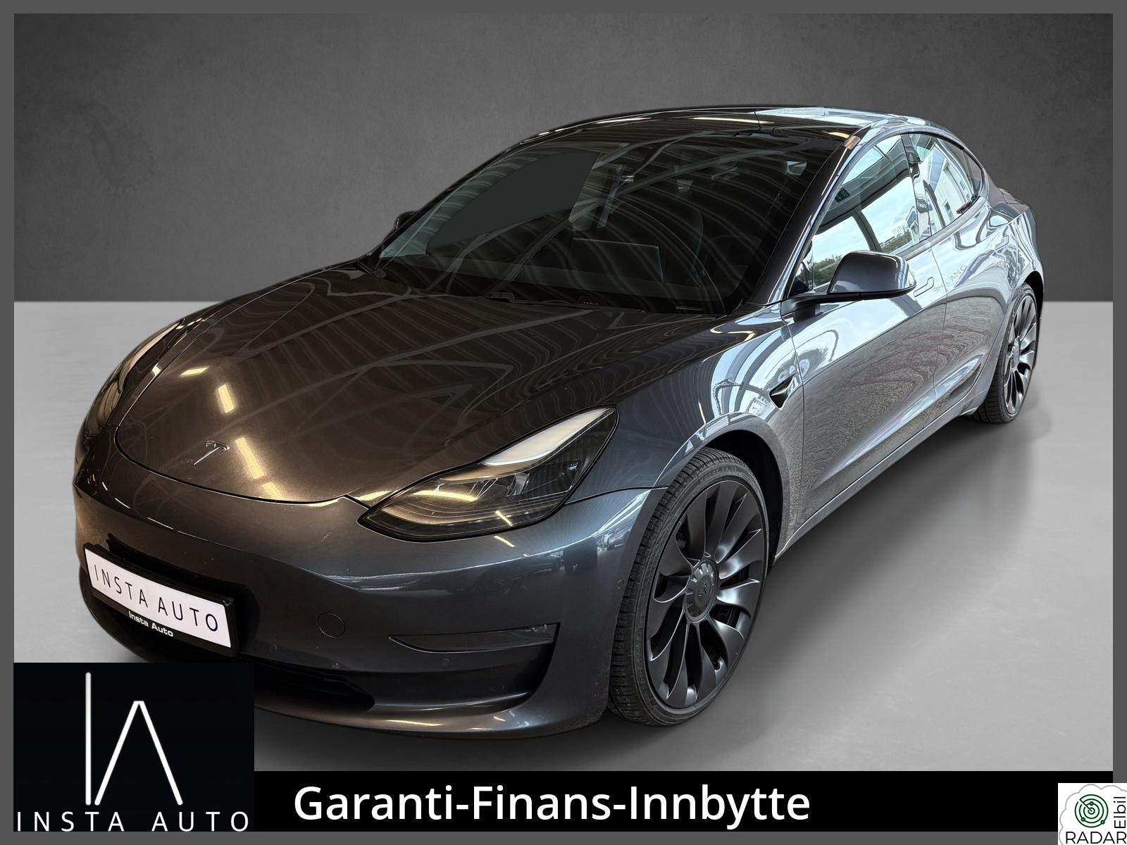TESLA Model 3 Performance/567km(WLTP)/AWD/MCU2/Navi/Nytt batteri+++