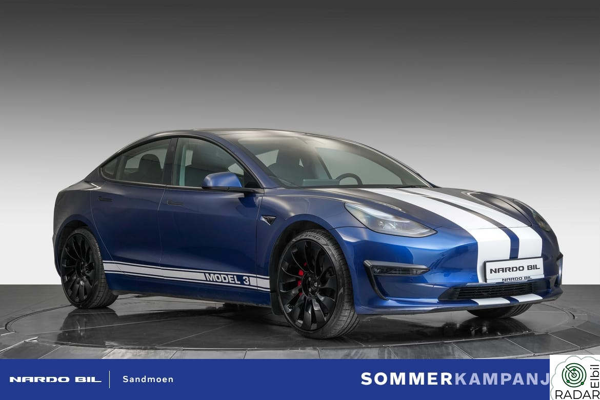 TESLA Model 3 Sommerkampanje med rente fra 2,99%