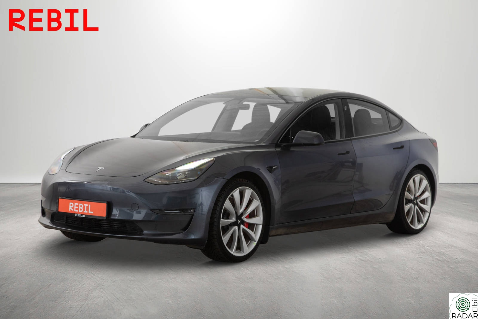 TESLA Model 3 Performance (567km) Skinn/Pano/MCU2/AP/Premium lyd/AWD