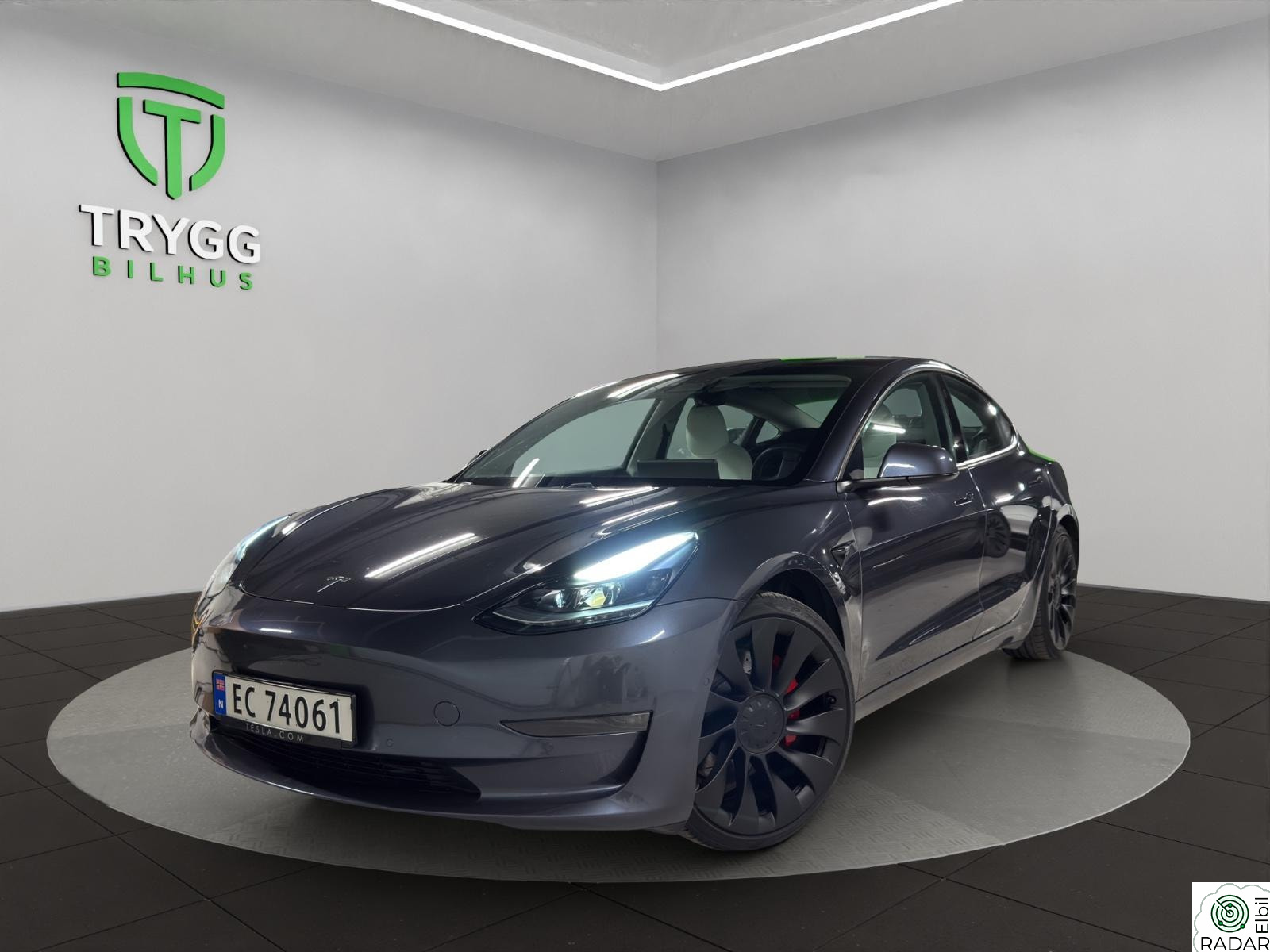 TESLA Model 3 Performance LR / Garantiutløpstest / Facelift / Premium