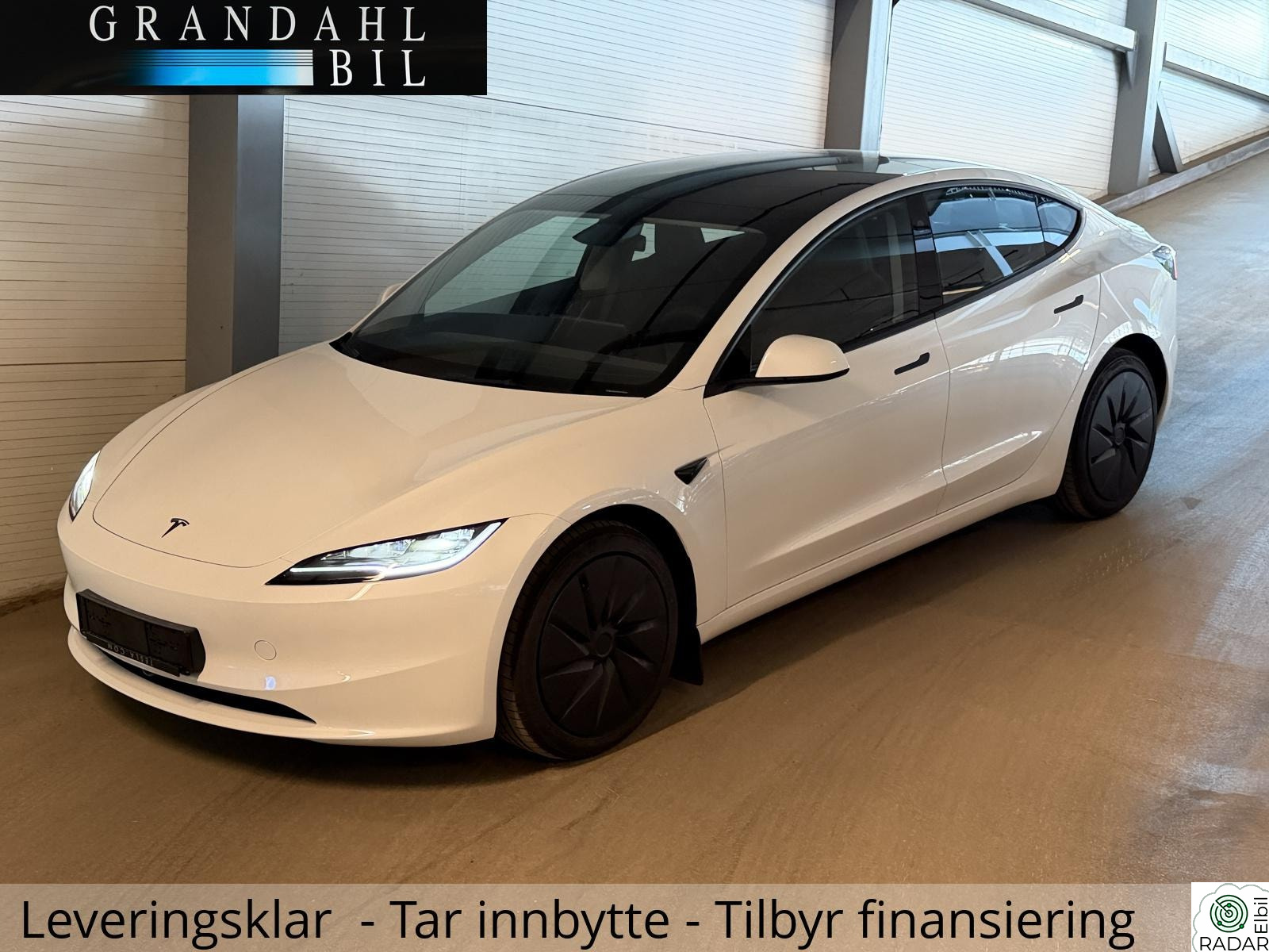 TESLA Model 3 SR - 534KM WLTP rekkevidde - Gode innbyttepriser!