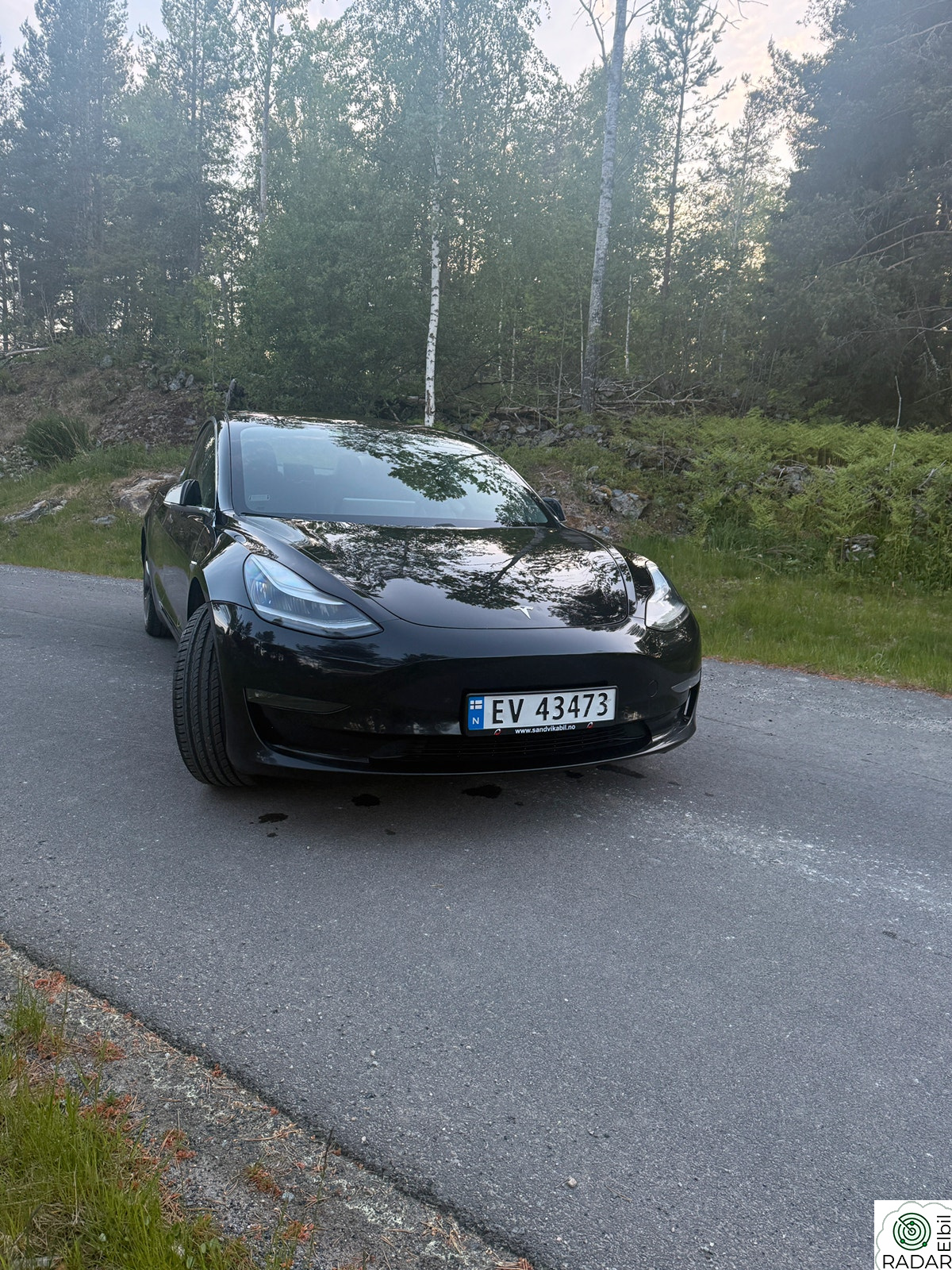 TESLA Model 3 Long range Autopilot EAP vinterpakke