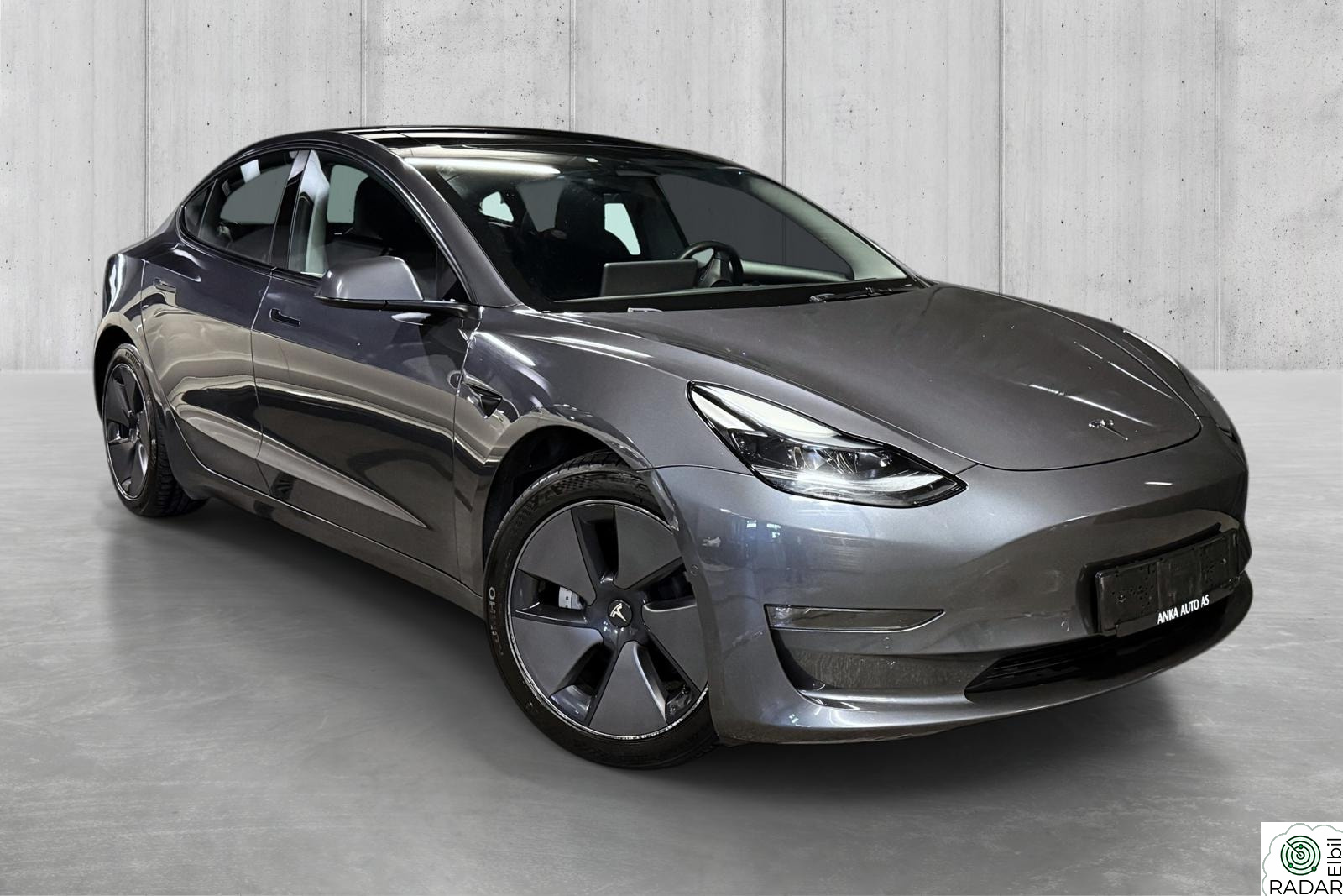 TESLA Model 3 Long Range 602WLTP/360/Skinn/Pano/DAB/Spotify/Autopilot