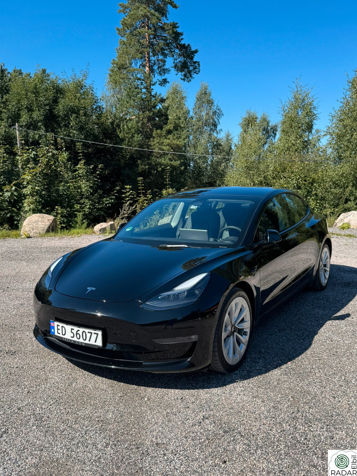 TESLA Model 3 Long Range/Nybilgaranti/AWD/H. feste/1 eier