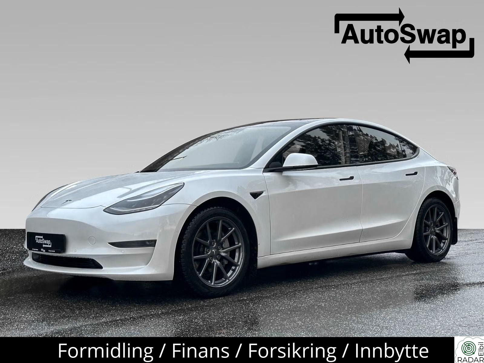 TESLA Model 3 LR AWD 602km/Facelift. H.Feste/Skinn/Chr.del/Varmep/S+V