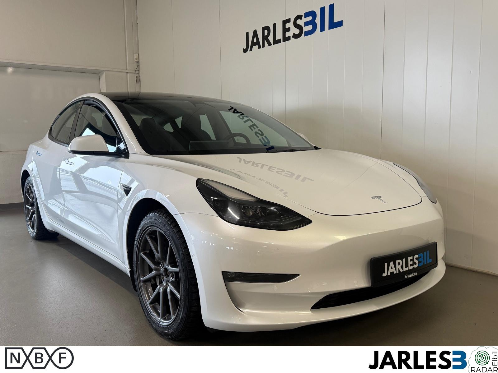 TESLA Model 3 Long Range AWD 602km/ Krok/ Varmepumpe/ Norsk/ 1 Eier