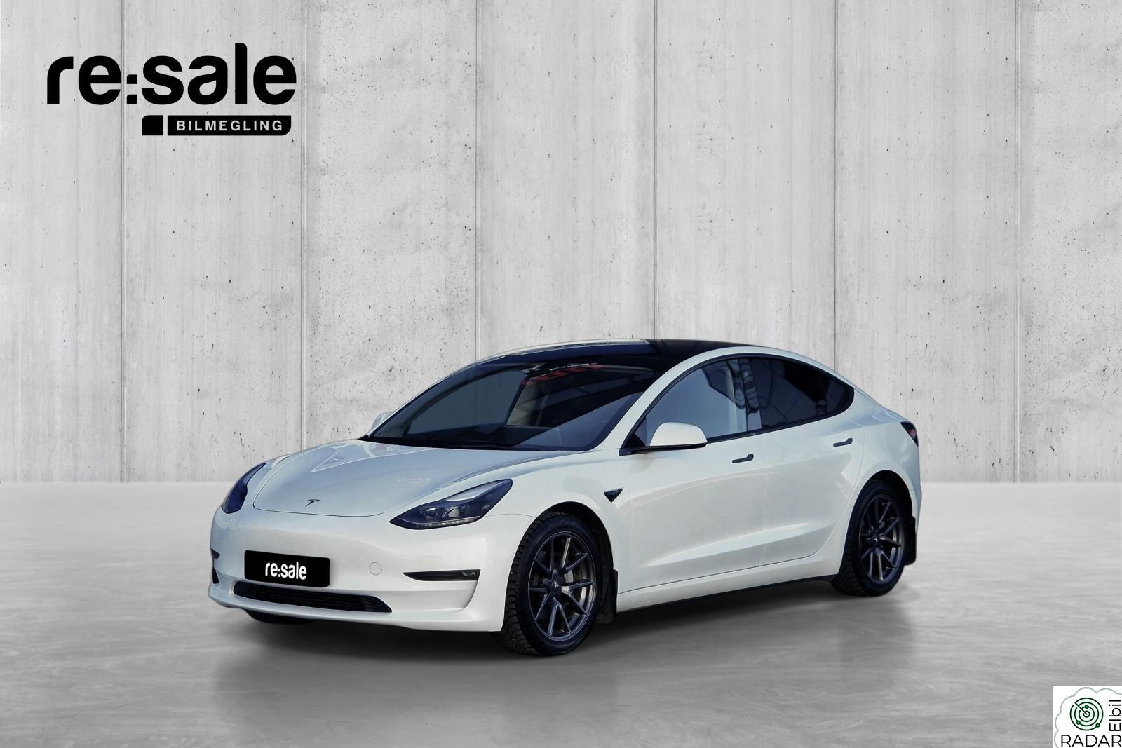 TESLA Model 3 Long Range Dual Motor Facelift Varmepumpe Reg.12.2021