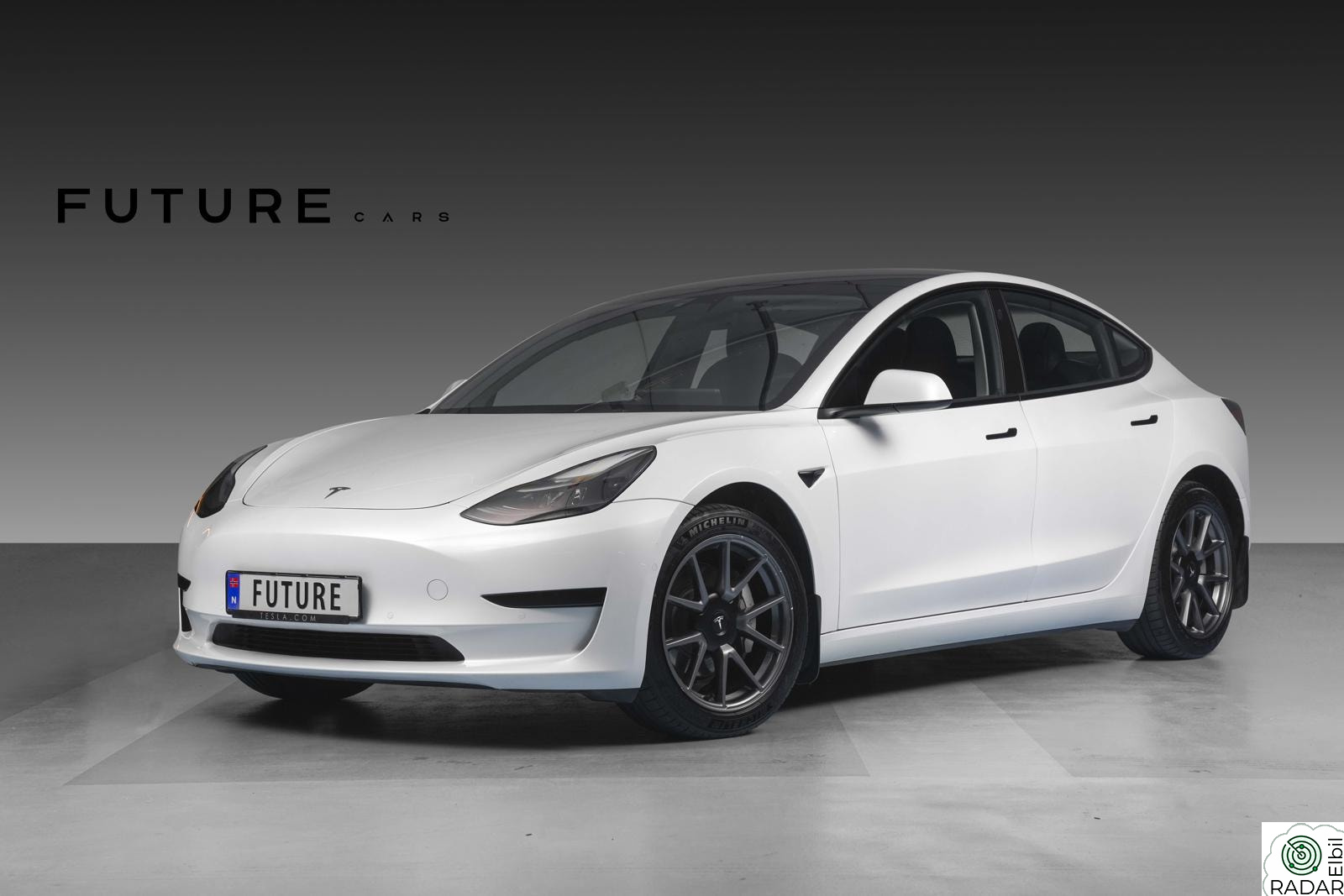 TESLA Model 3 LR AWD Varmepumpe AP Skinn Krok Norsk 18"+18"