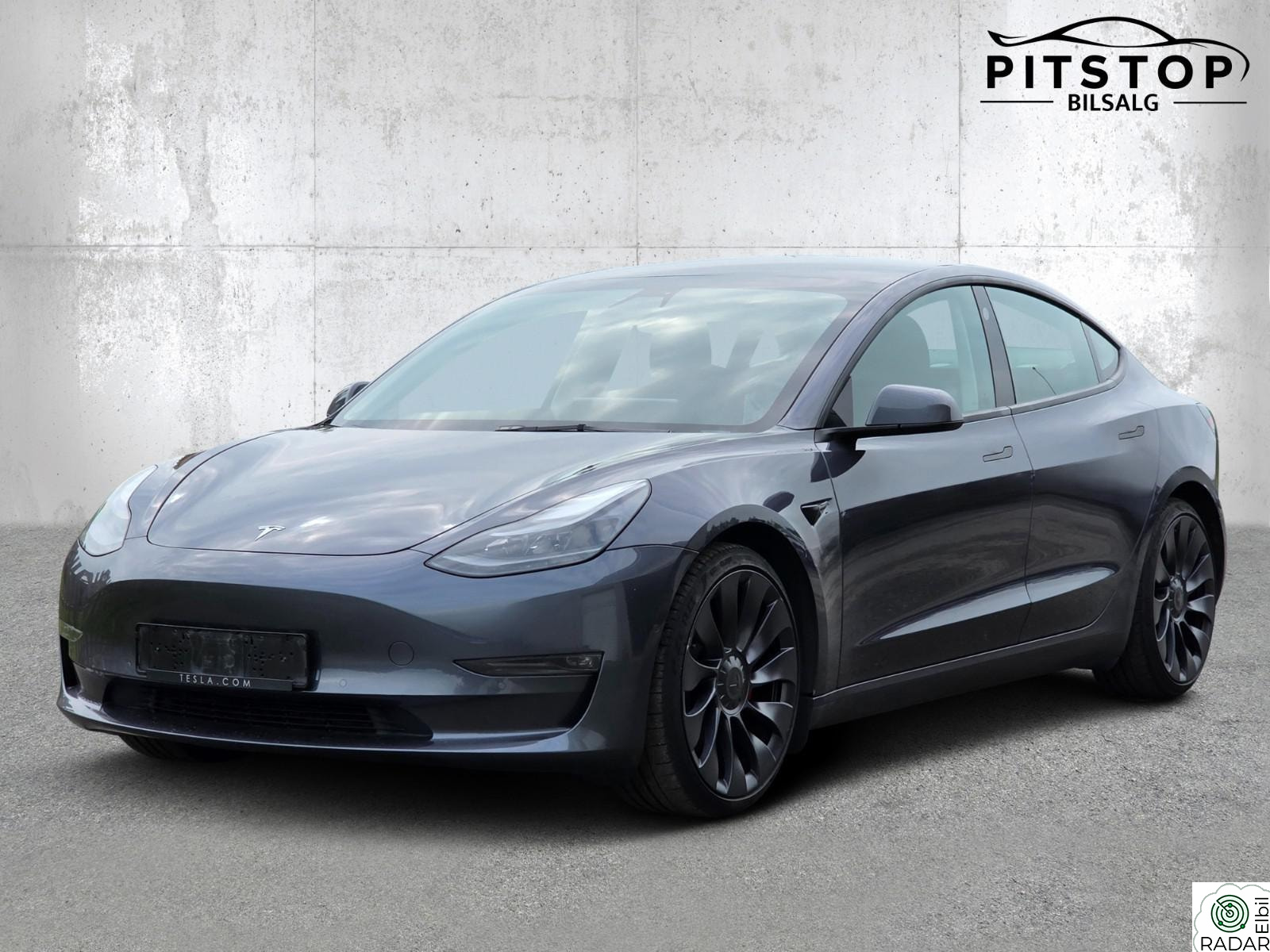 TESLA Model 3 Performance 567km Varmepumpe AP HW3 Premium