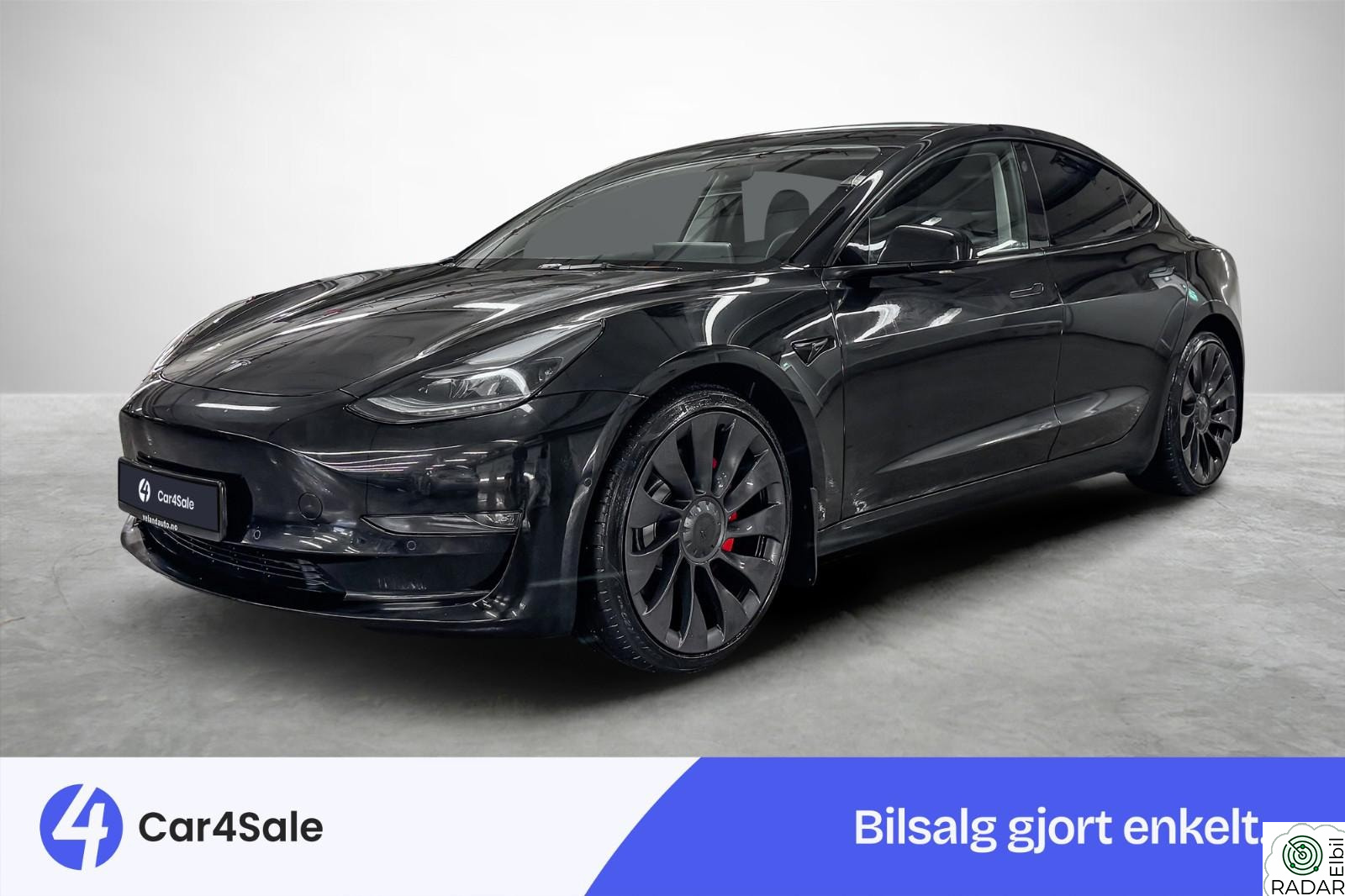TESLA Model 3 Performance AWD 567km/ Premium / AP / S+V / Norsk