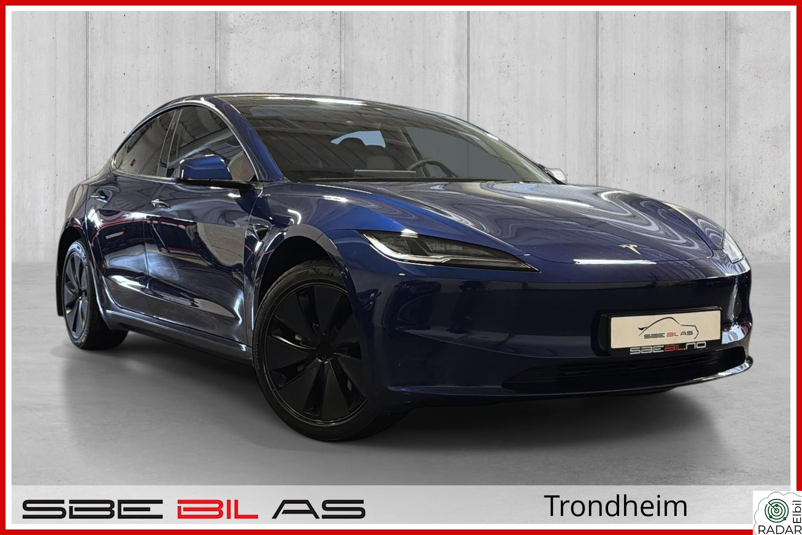 TESLA Model 3 Long Range 702KM Highland MCU3/Varmepumpe/Nybilgaranti!