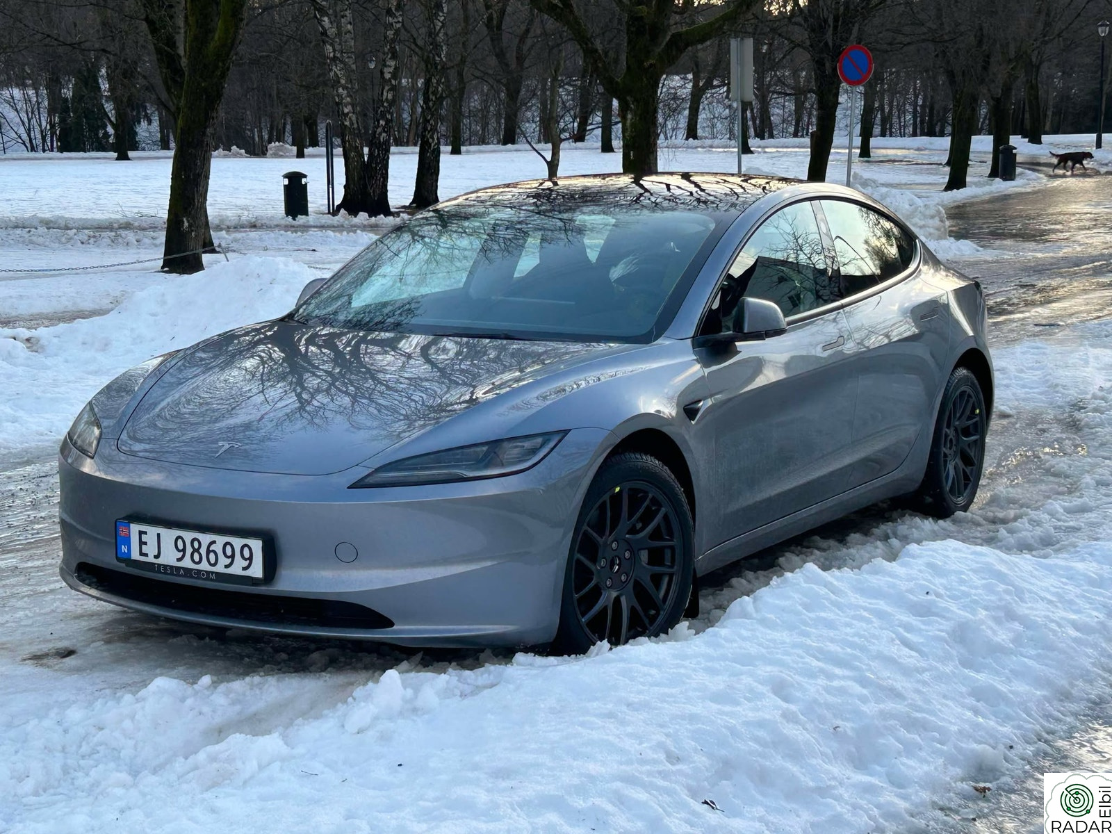 TESLA Model 3 702 km rekkevidde