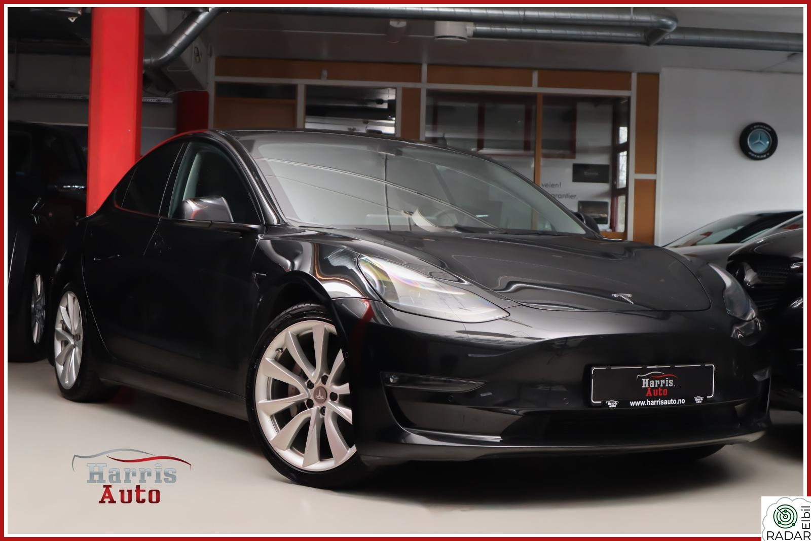 TESLA Model 3 LR AWD Facelift Black/Black Autopilot 19" Sport 1 EIER!