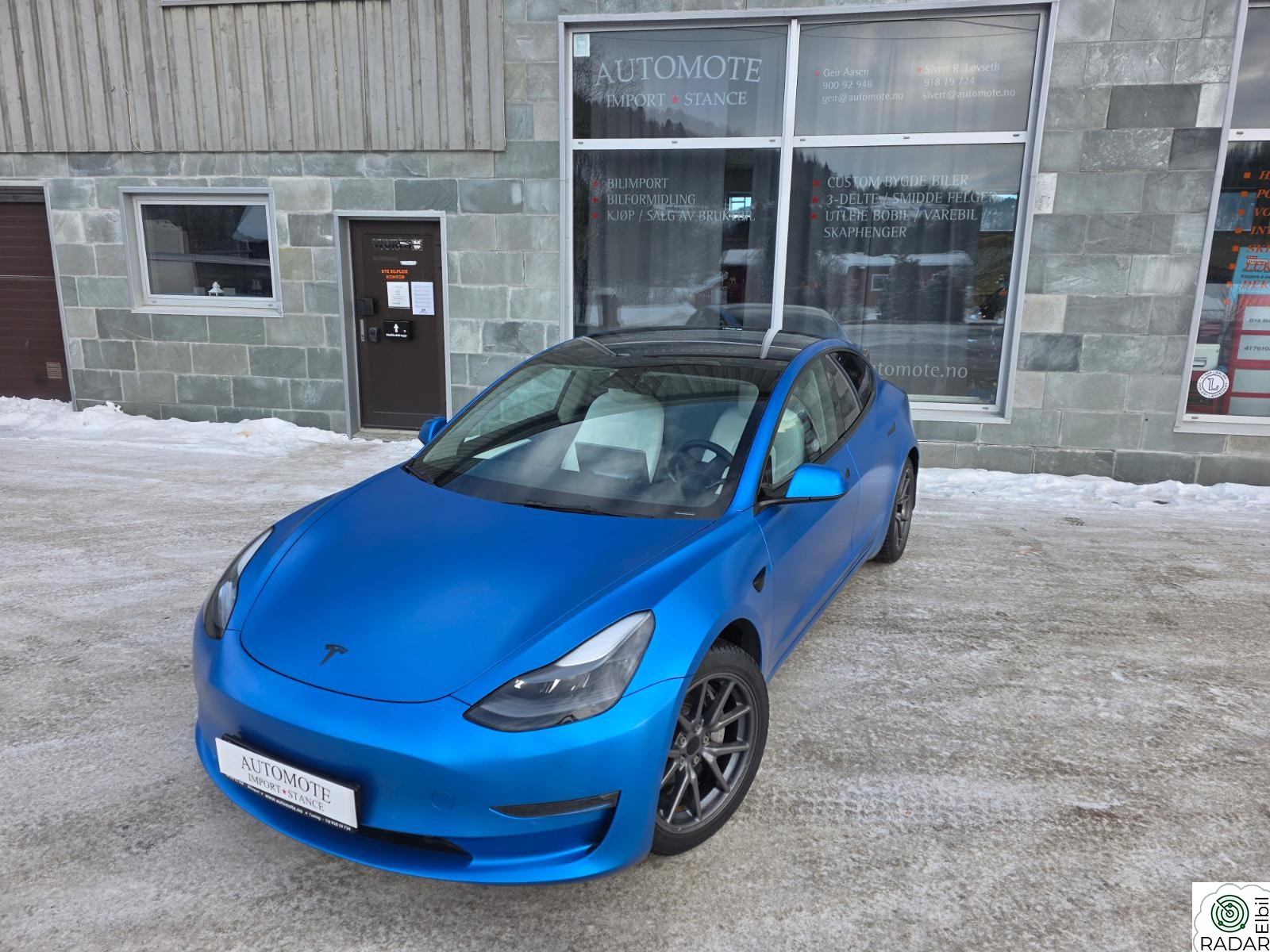TESLA Model 3 LR FACELIFT2-9/21 RATTVARM AWD BOOMBOX 3M KROK PREMIUM