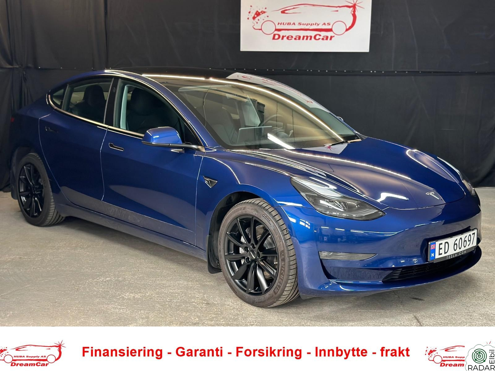TESLA Model 3 2022 - 17 800km - 602kmWLTP - NyPris