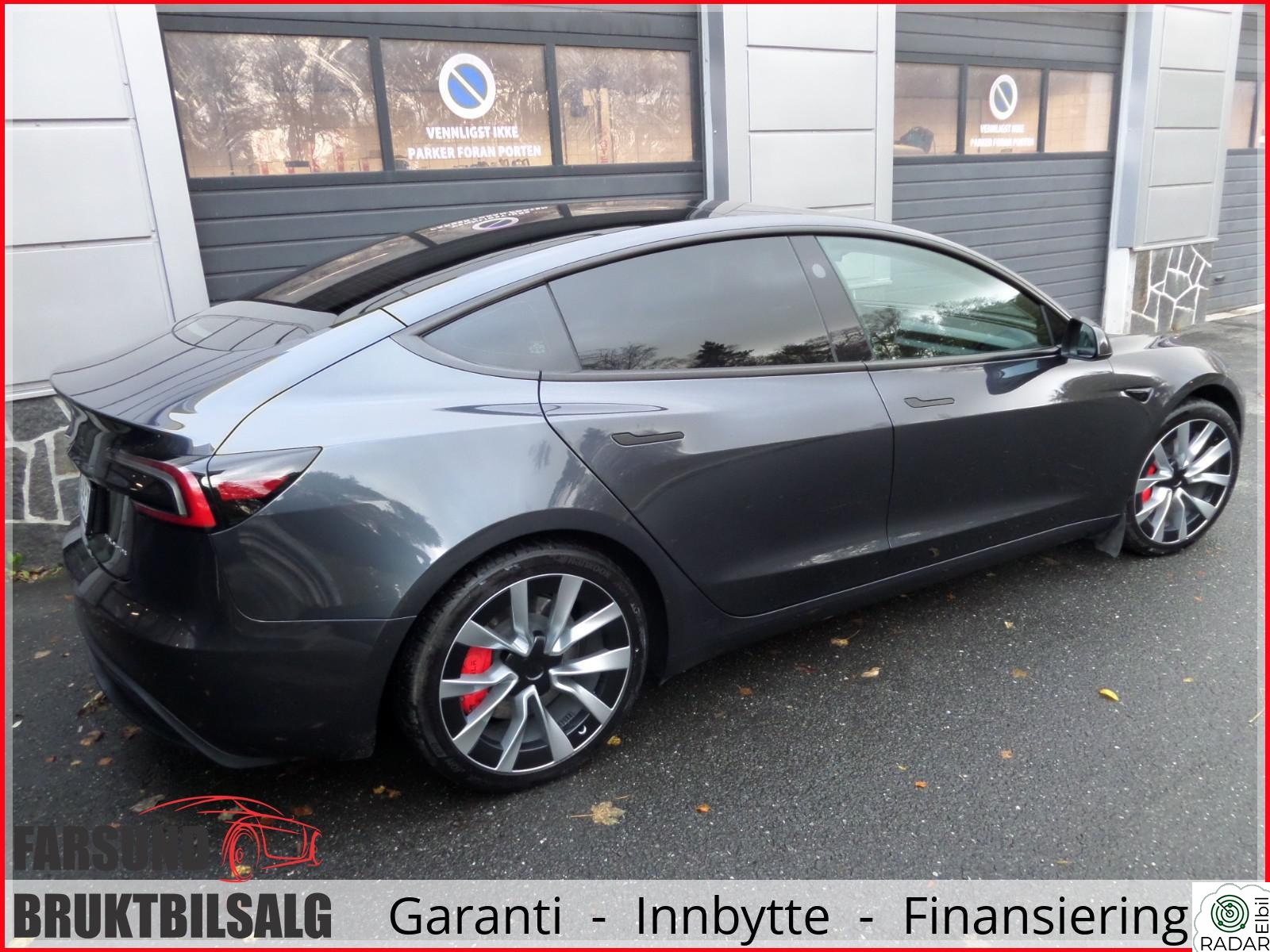 TESLA Model 3 LONG RANGE 498 HK AWD FACELIFT 19" NOVA FELGER