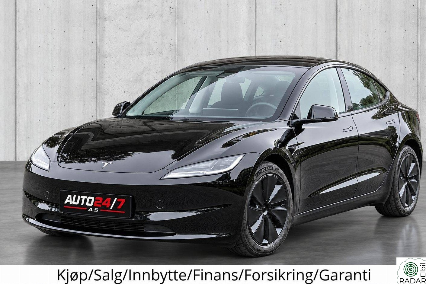 TESLA Model 3 LONG RANGE/AWD/629KM//HIGHLAND/AP/ACC/GARANTI/NORSK++