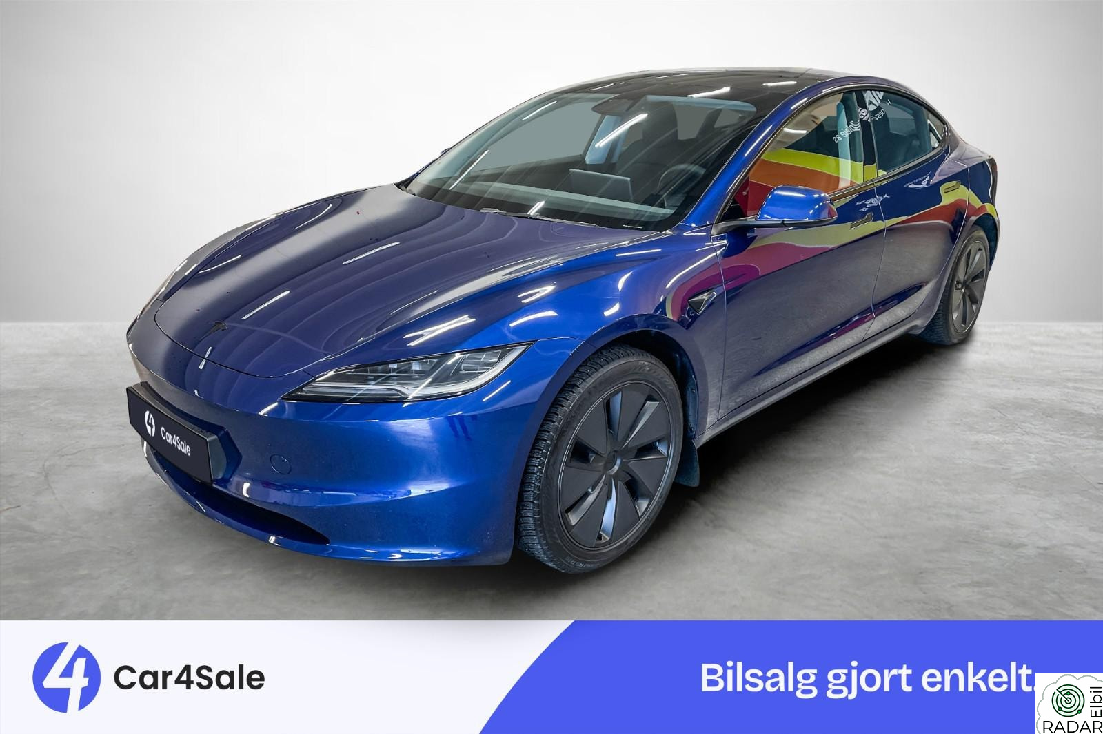 TESLA Model 3 Long Range AWD 660km Highland/ 1 Eier/ Norsk/ S+V/ Krok