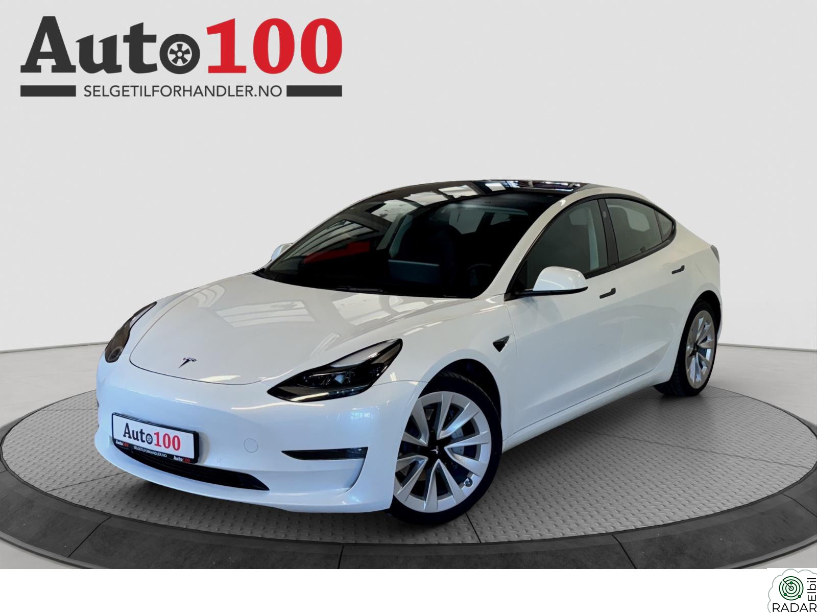 TESLA Model 3 Long-Range/AWD/1-Eier/Krok/Premium/Autopilot/V.pumpe/+