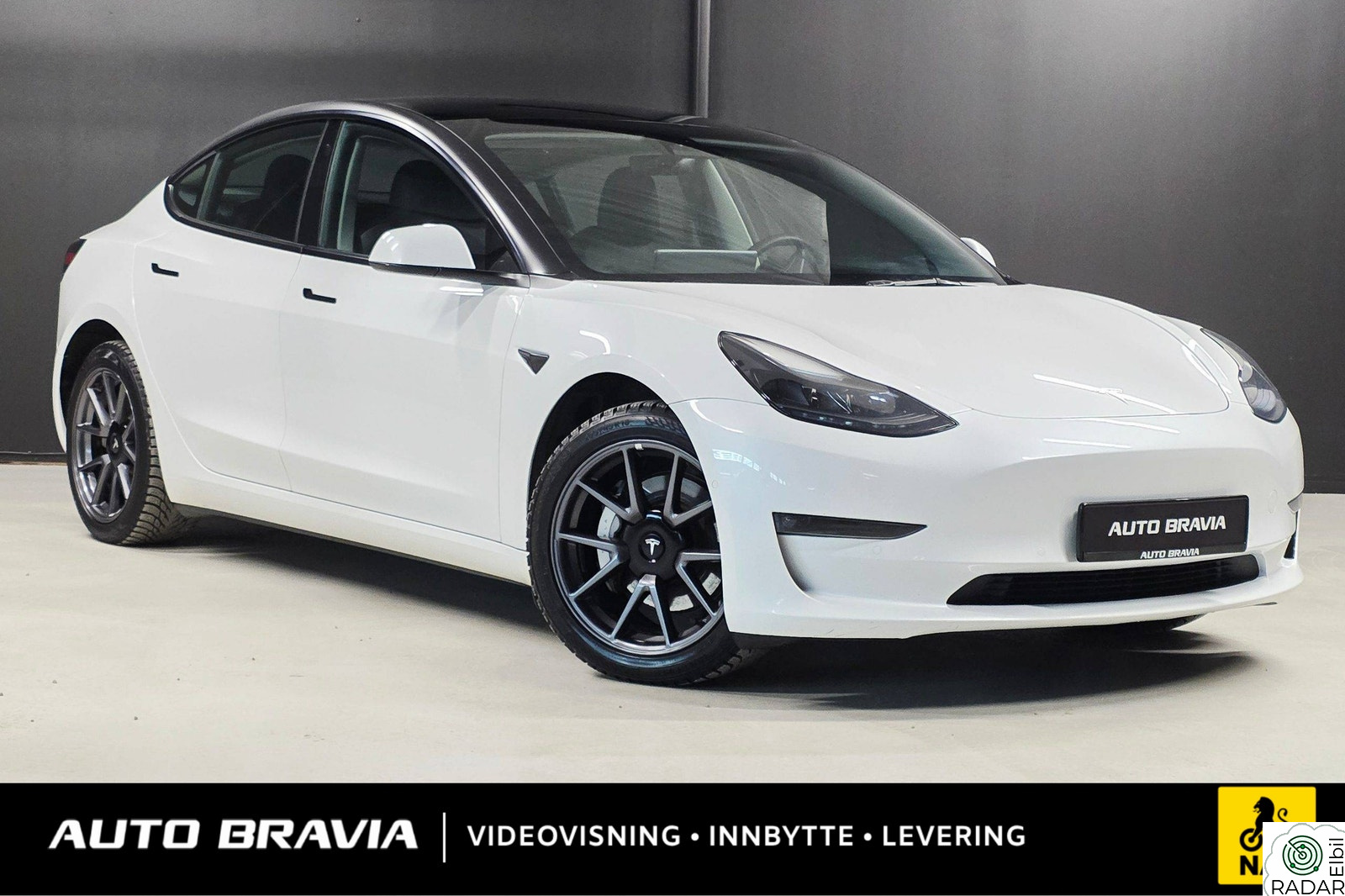 TESLA Model 3 LONG RANGE/AWD/614KM/KROK/FSD/VARMEPUMPE/RATTVARME/AMD+