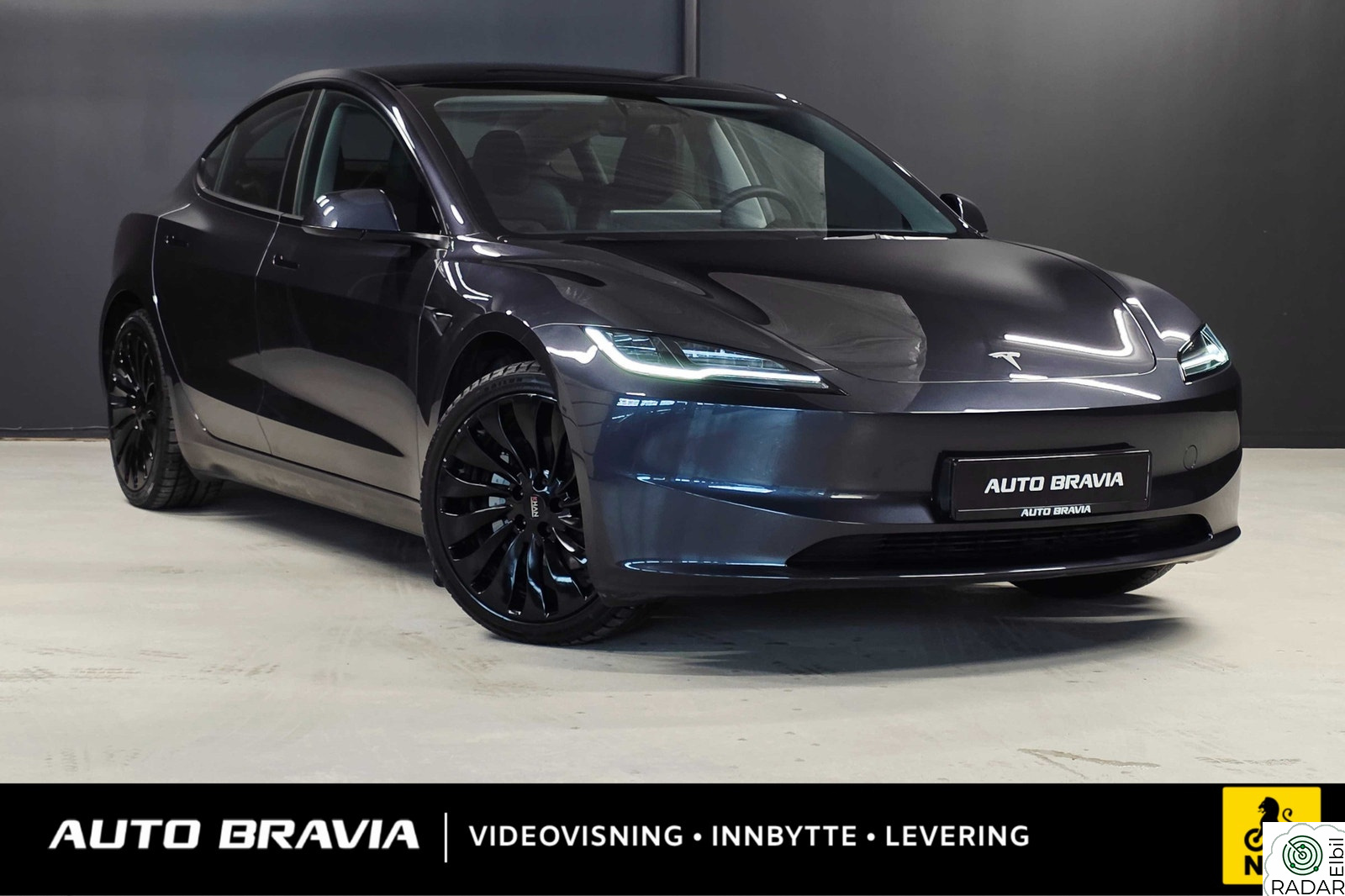 TESLA Model 3 LONG RANGE/AWD/629KM/HIGHLAND/AP/AMD/V.PUMPE/MATRIX/NAF