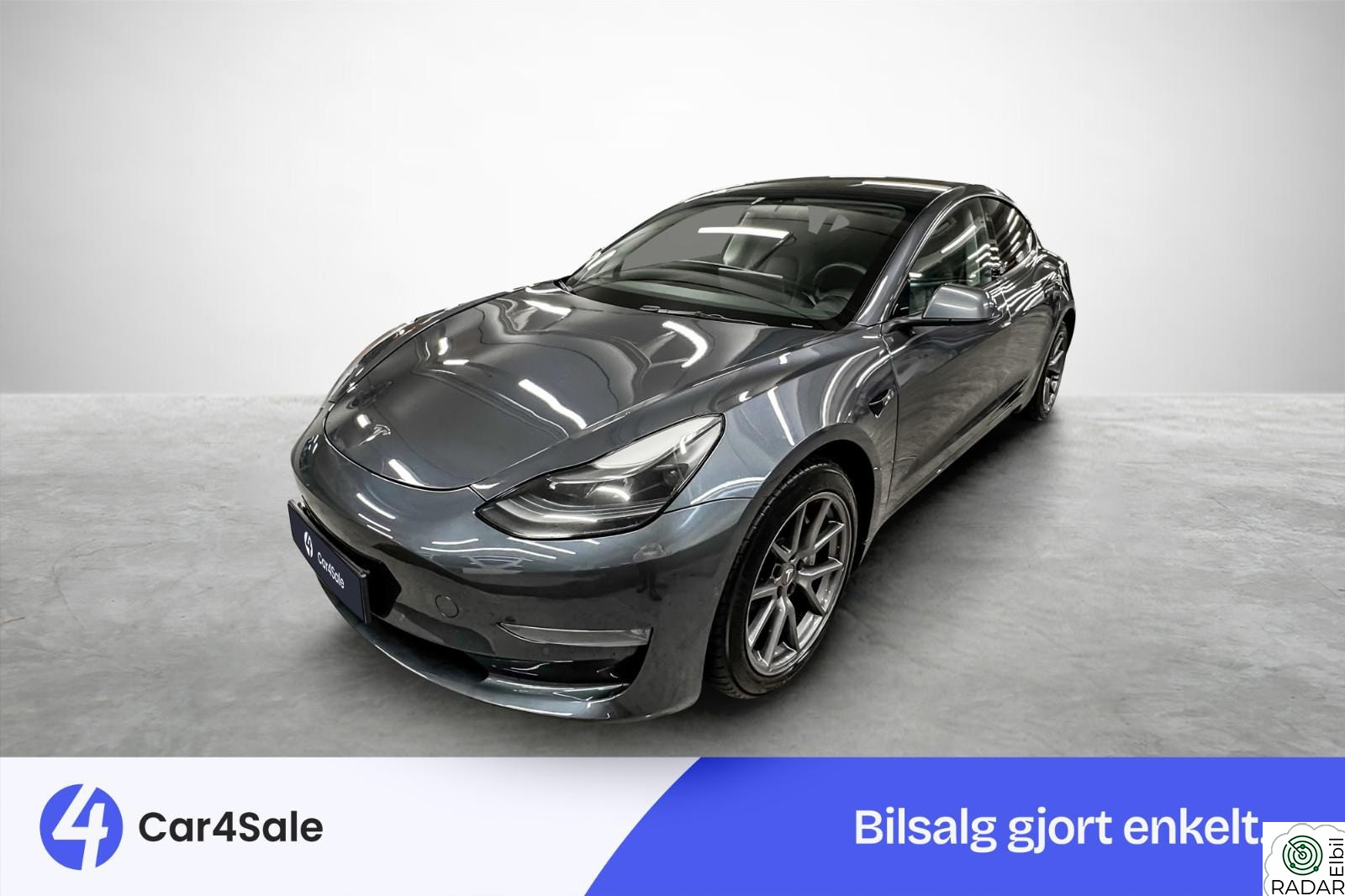TESLA Model 3 Long Range AWD 614km / AP / Premium / Sotede ruter
