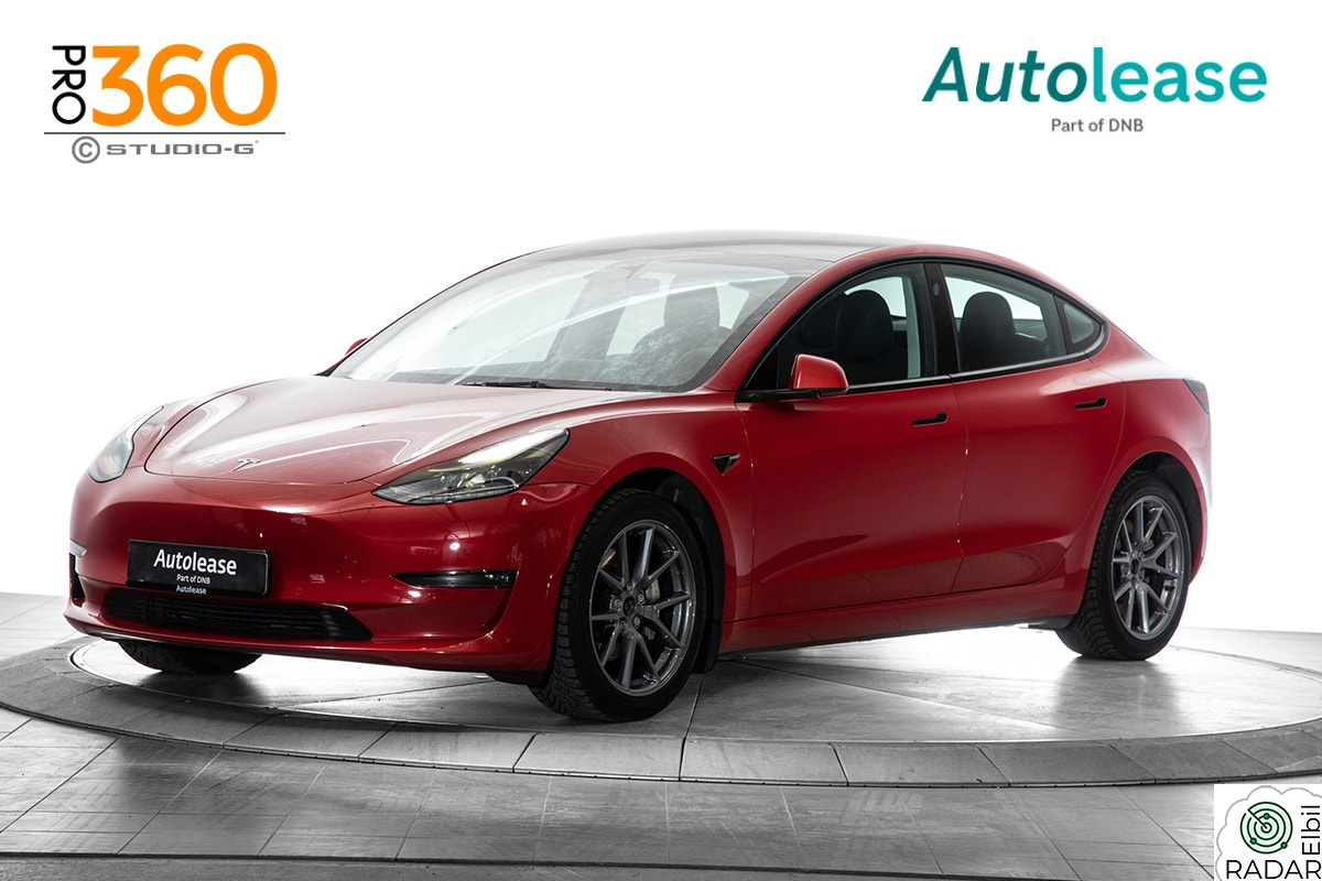 TESLA Model 3 Long Range AWD, AP Varmepumpe Premium interiør,