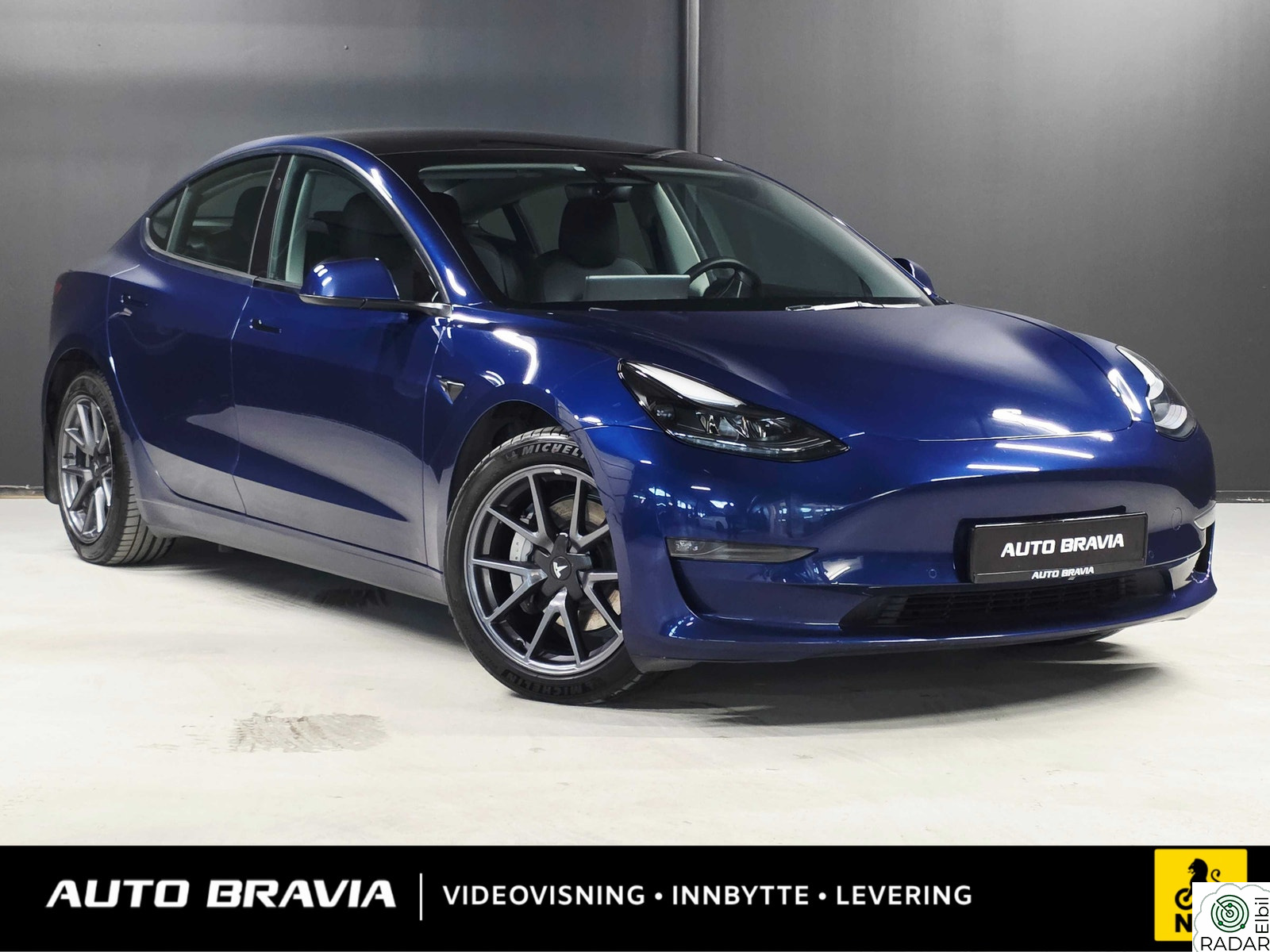 TESLA Model 3 LONG RANGE/AWD/614KM/FSD/VARMEPUMPE/AP/AMD/NAF TEST++