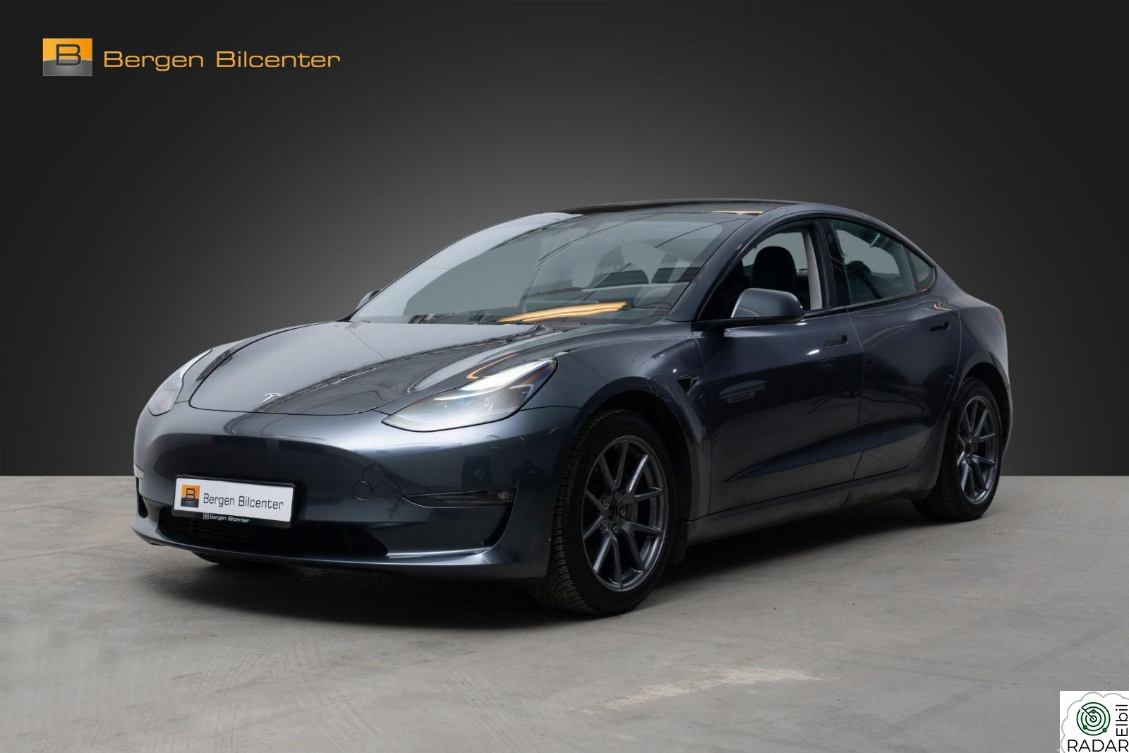 TESLA Model 3 Long Range Skinn Autopilot Premium interiør Norsk