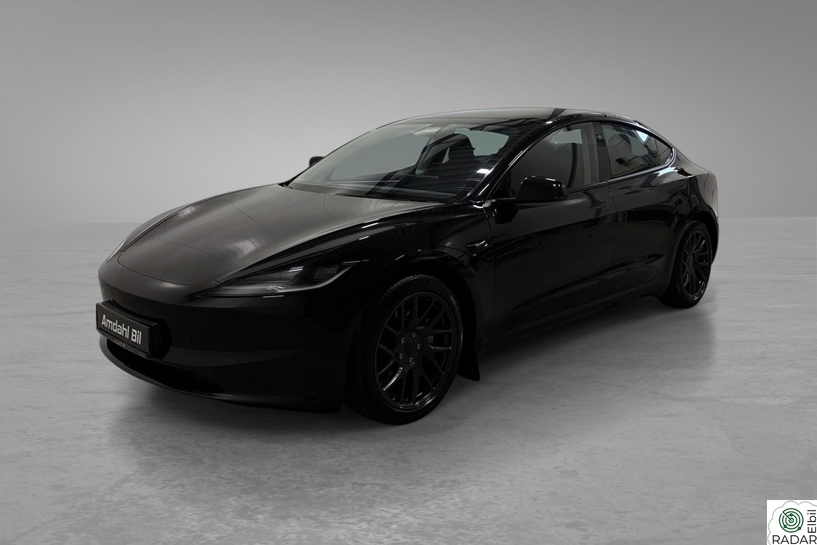 TESLA Model 3 Highline/Premium/4X4/LongRange/SolidBlack/629Km/Pano