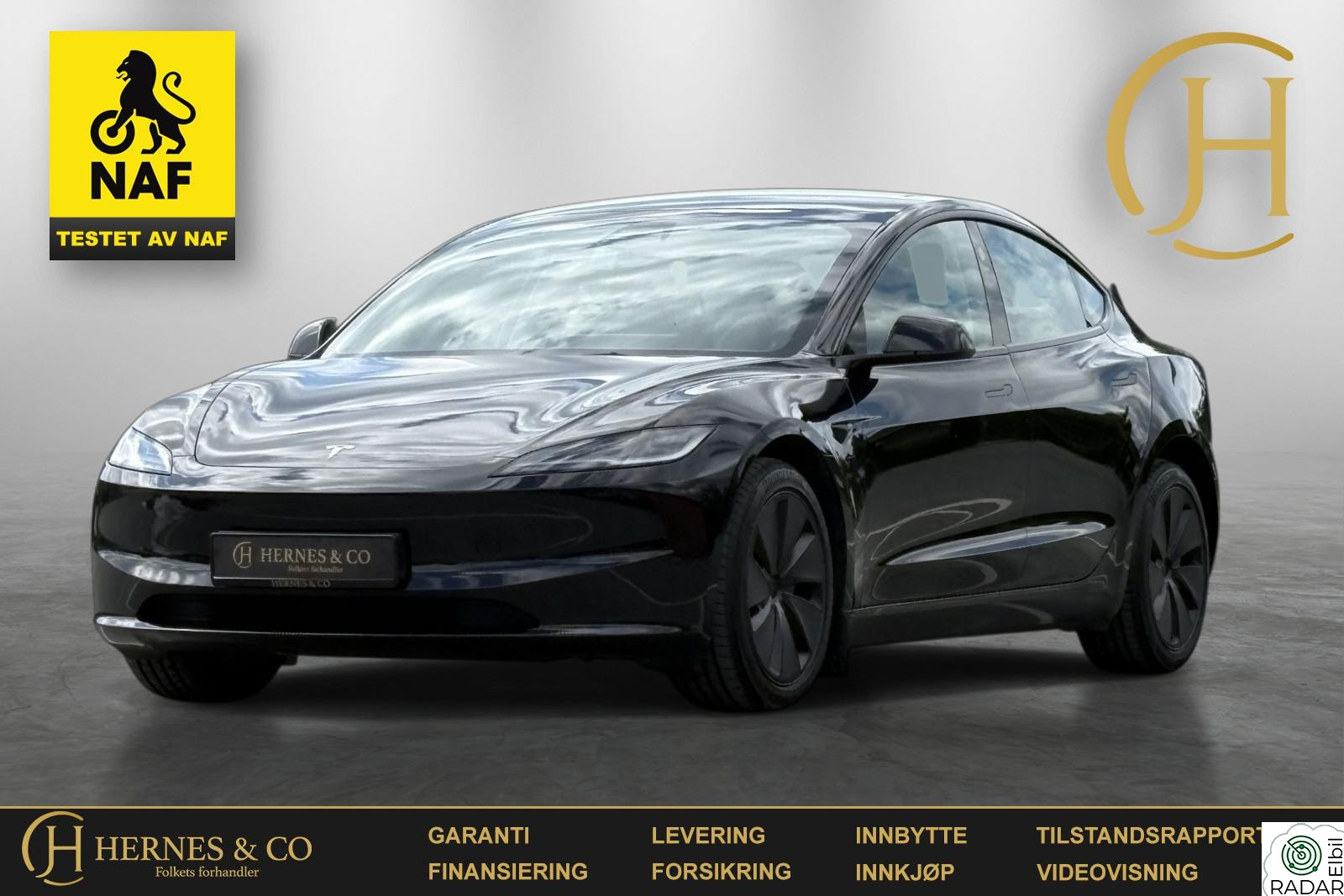 TESLA Model 3 629km/Highland/Ambient/Long Range/AWD/Krok/NAF/S+V++