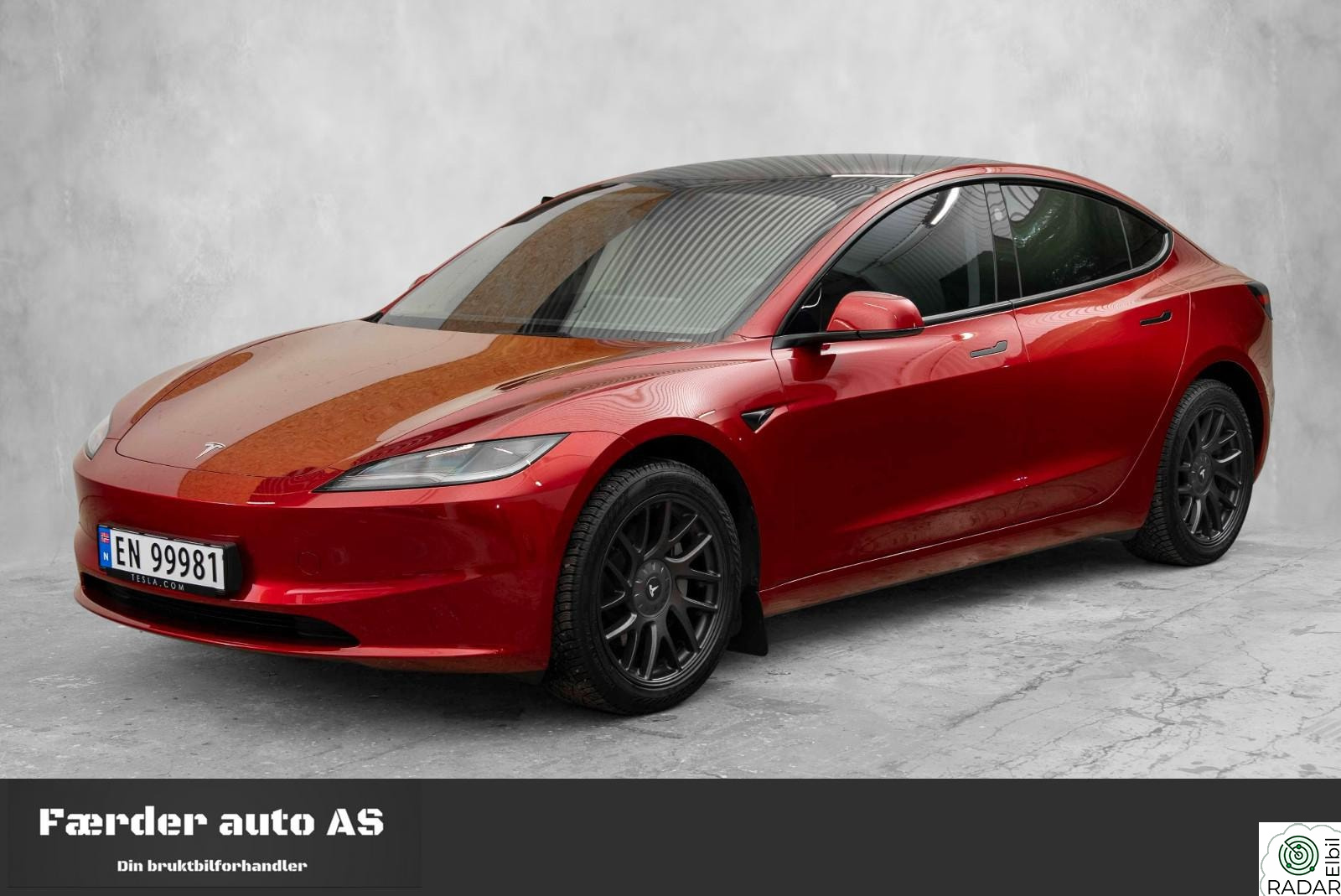 TESLA Model 3 Long Range/AWD/Lav KM/Highline